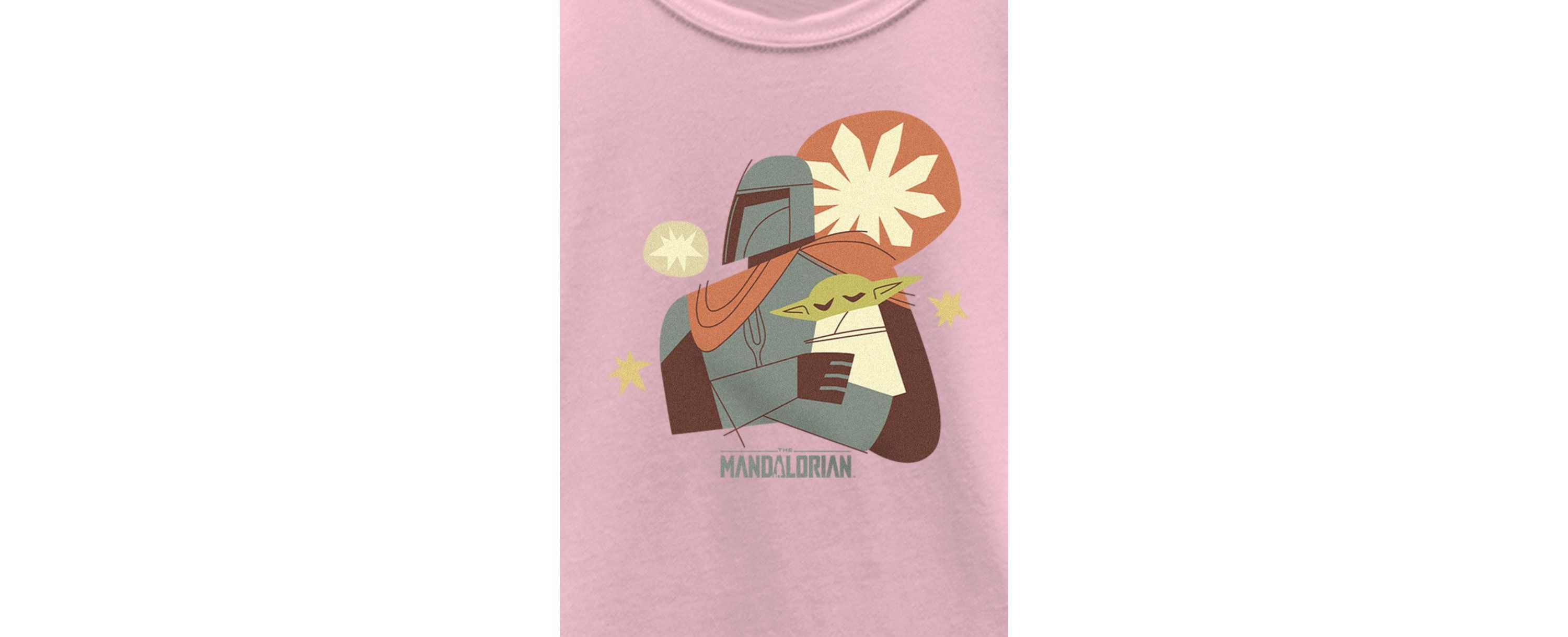 Mando Grogu Sketch Graphic T-Shirt