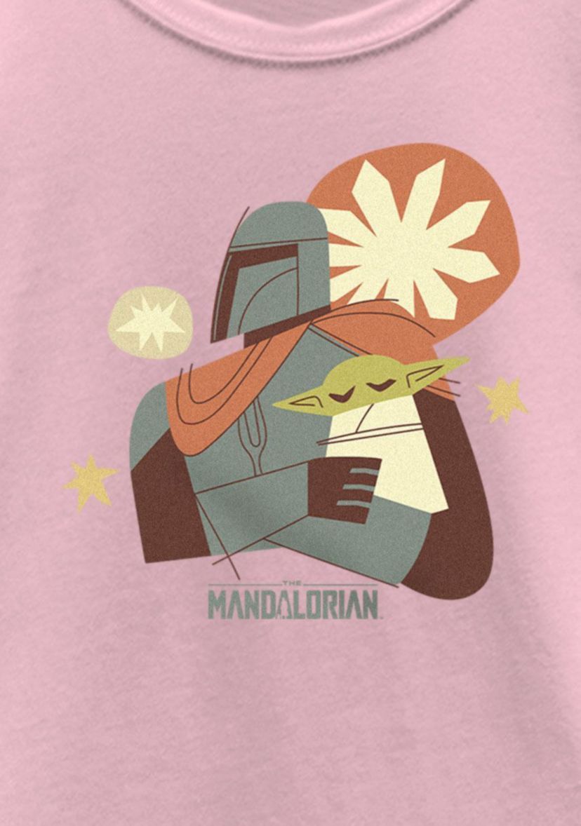 Mando Grogu Sketch Graphic T-Shirt