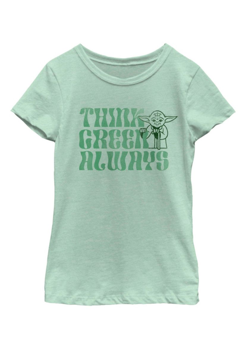 Think Green Always Graphic T-Shirt