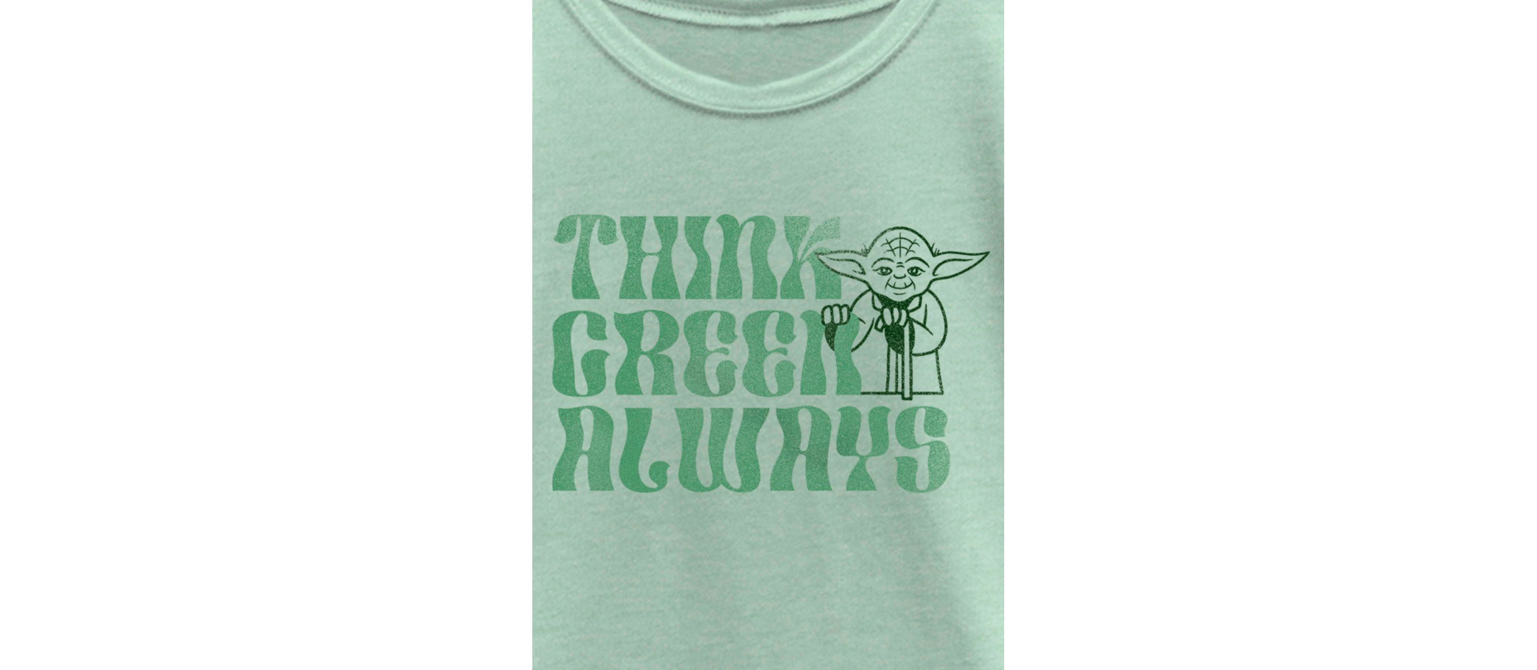 Think Green Always Graphic T-Shirt