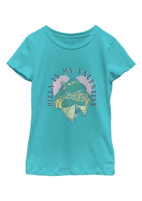 Teenage Mutant Ninja Turtles Kids Pizza And Me Graphic T-Shirt, Blue -  0196624166410