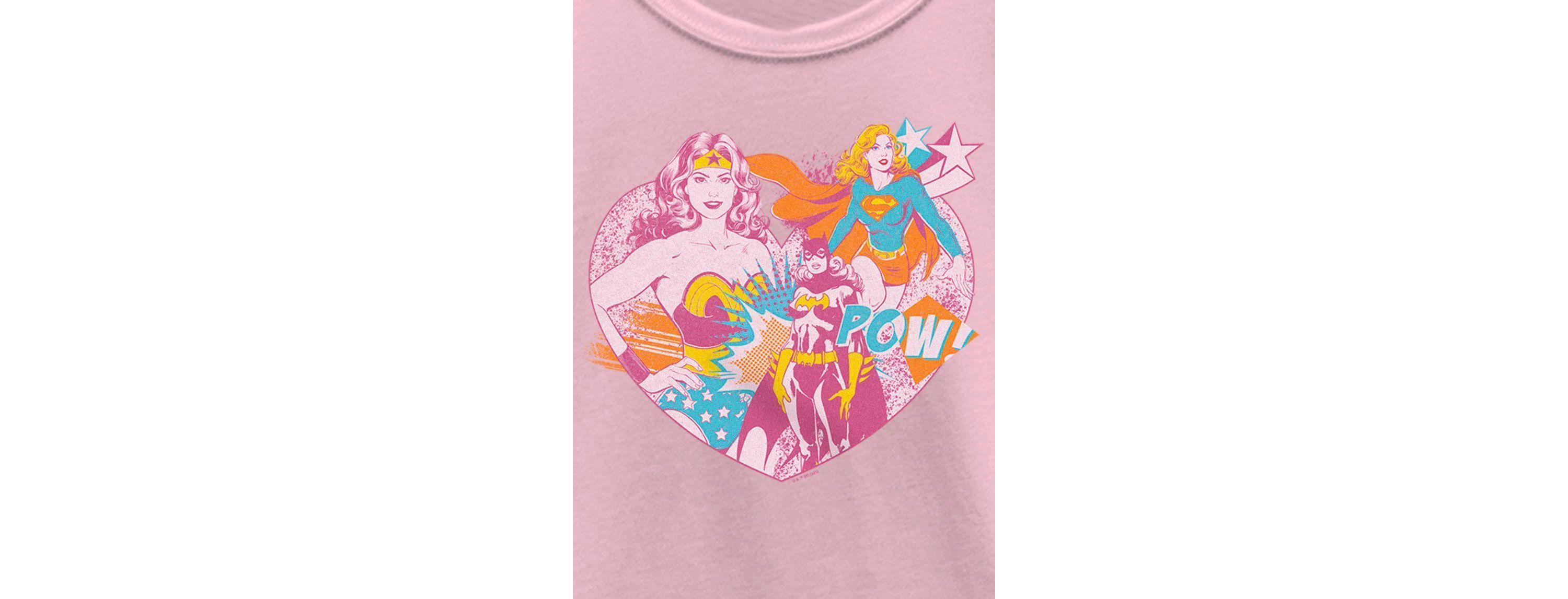 Dc Heart Ladies Graphic T-Shirt