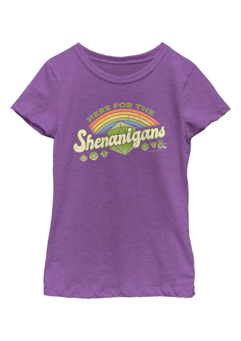 Here For Shenanigans Graphic T-Shirt