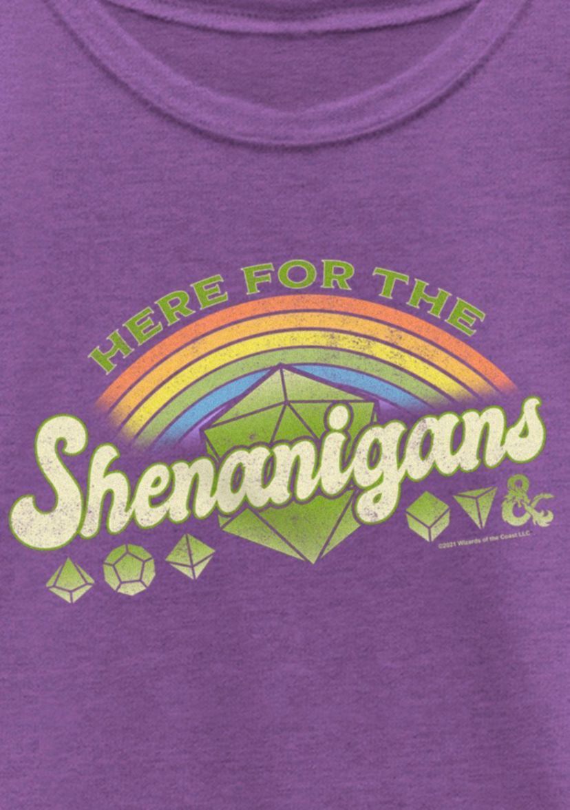 Here For Shenanigans Graphic T-Shirt