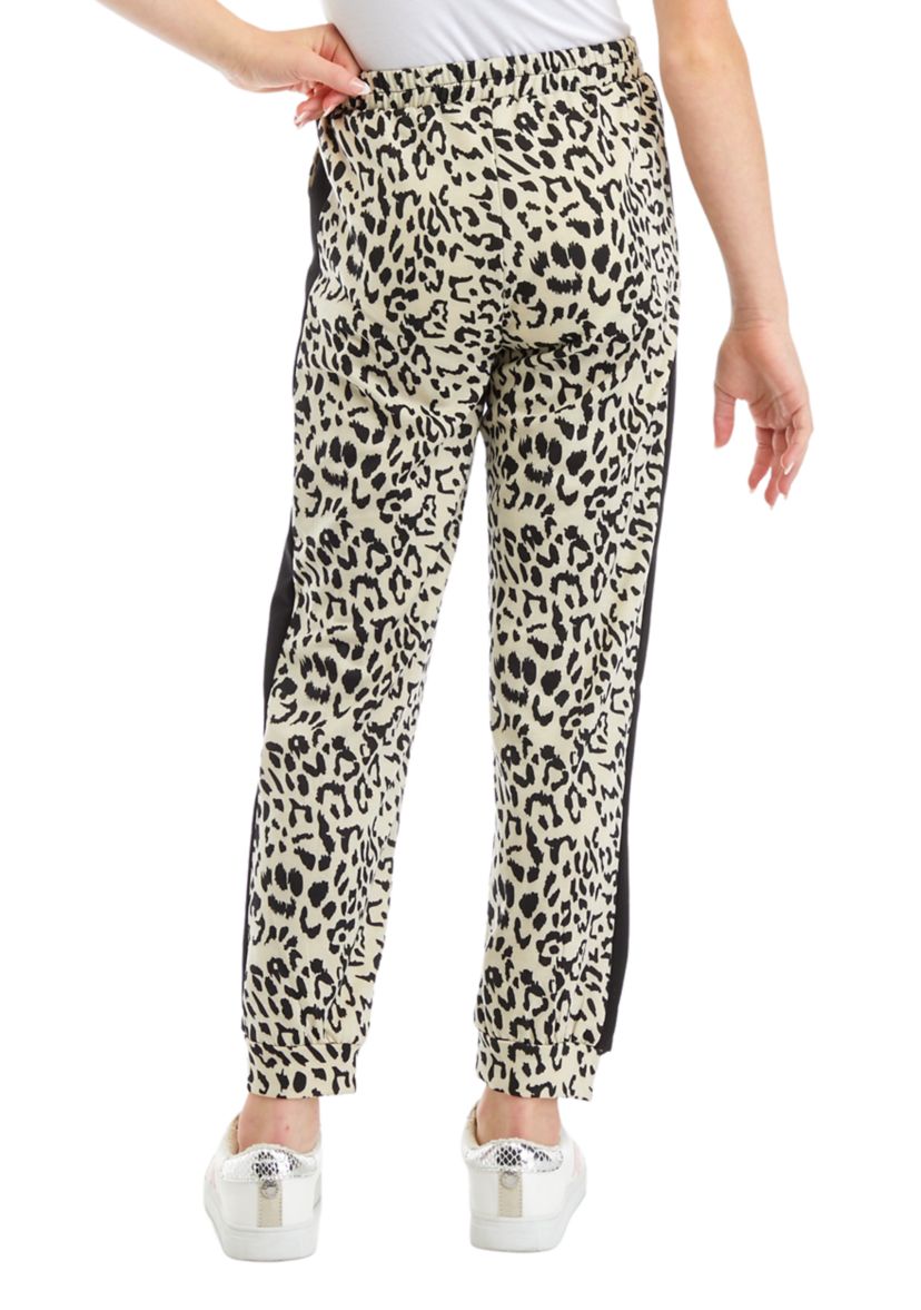Girls 7-16 Leopard Printed Sweatpants