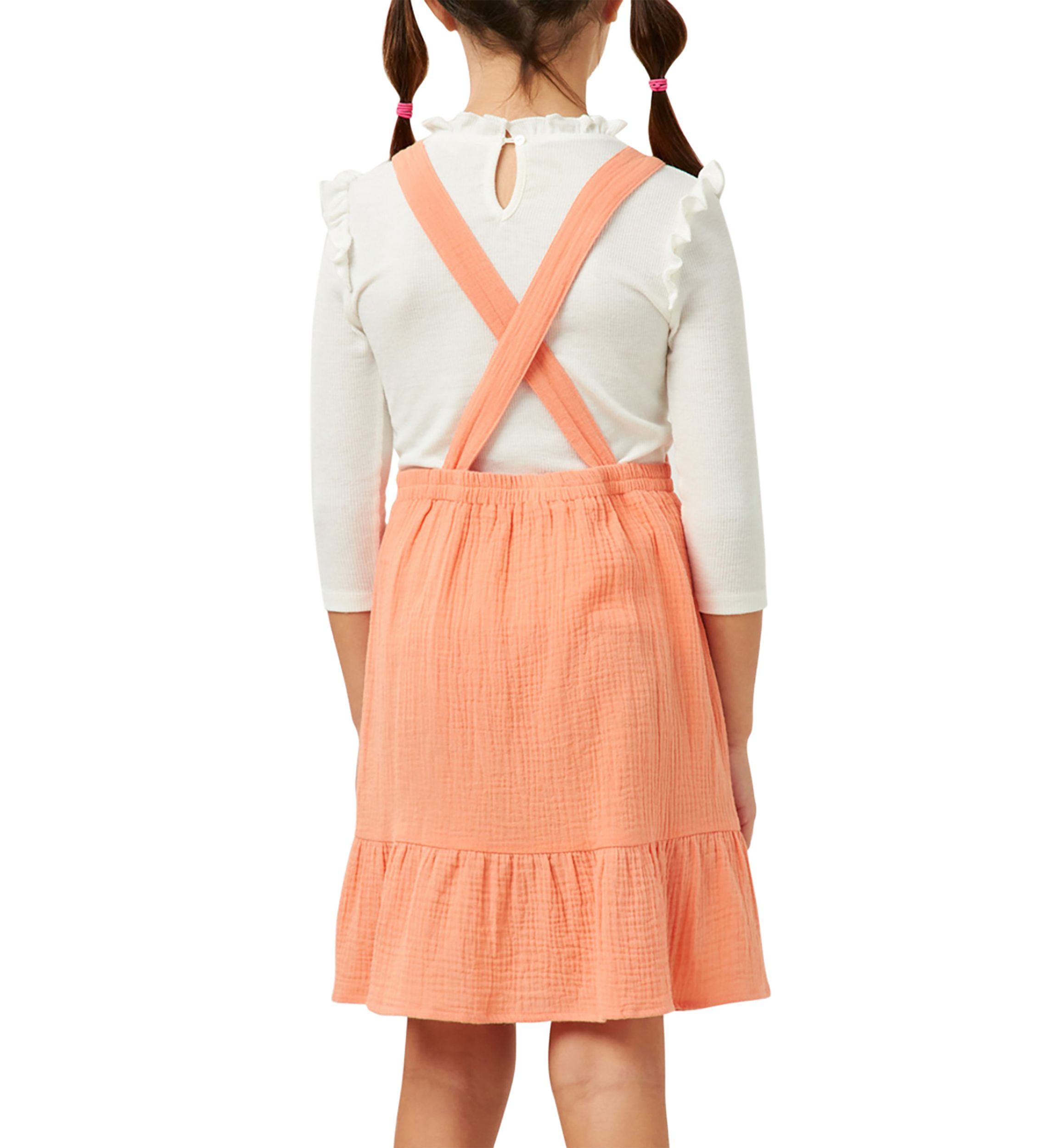 Girls 7-16 Textured Chest Pocket Sundress