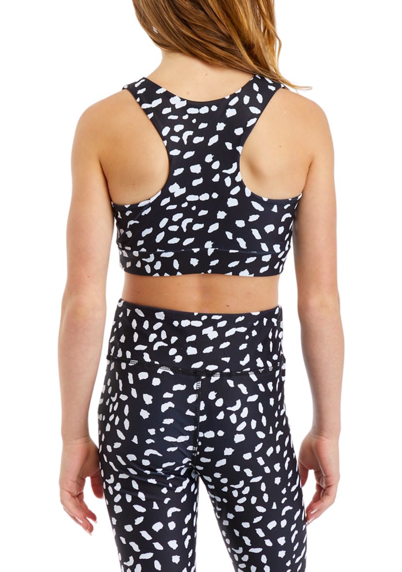 Girls 7-16 Abstract Dot Printed Tank Top