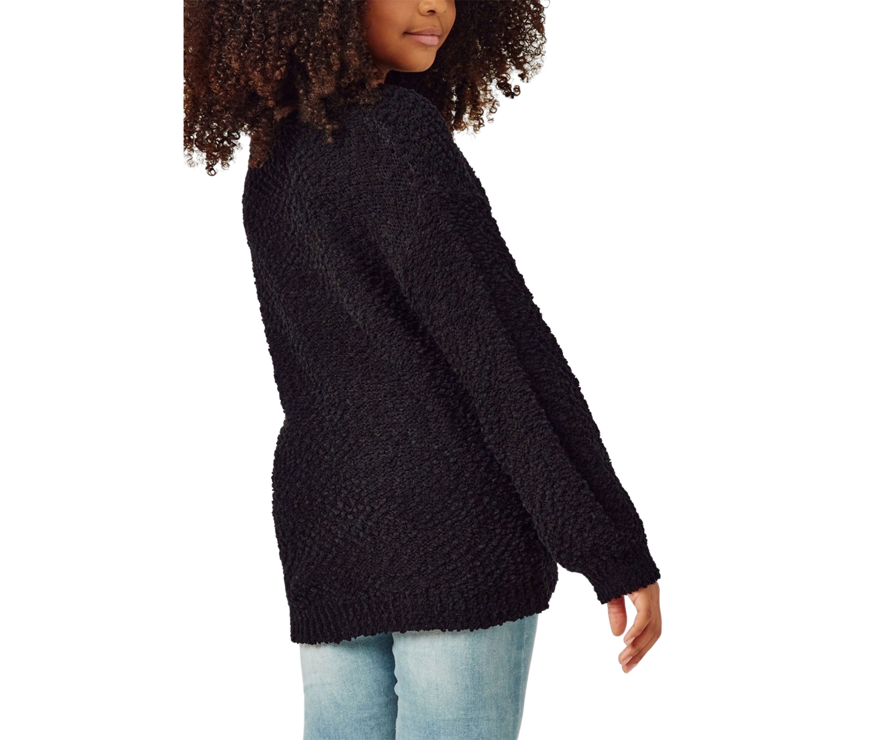 Girls 7-16 Popcorn Knit Sweater