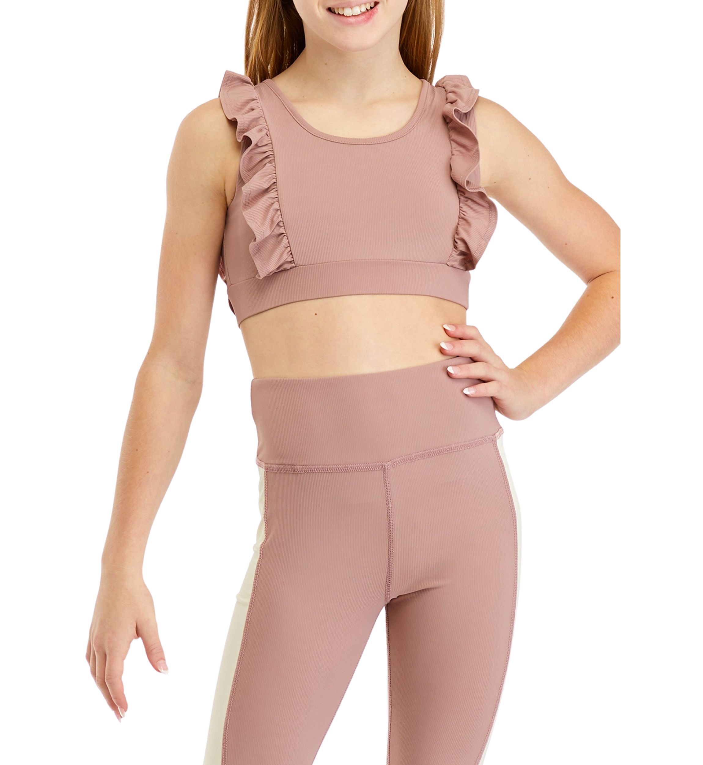 Girls 7-16 Ruffle Tank Top