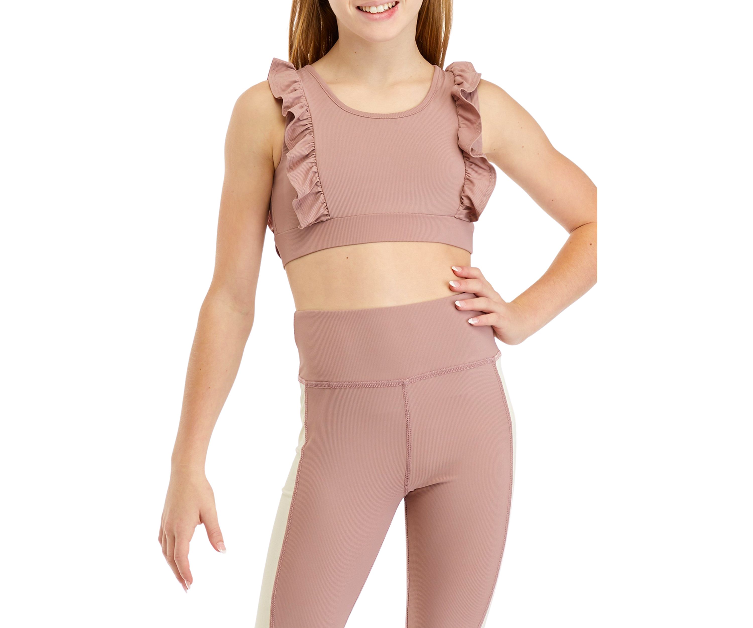 Girls 7-16 Ruffle Tank Top