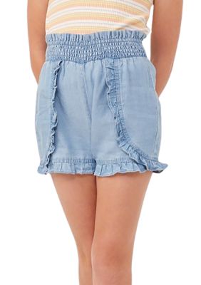 Smock Side Waist with Ruffle Short main image 1