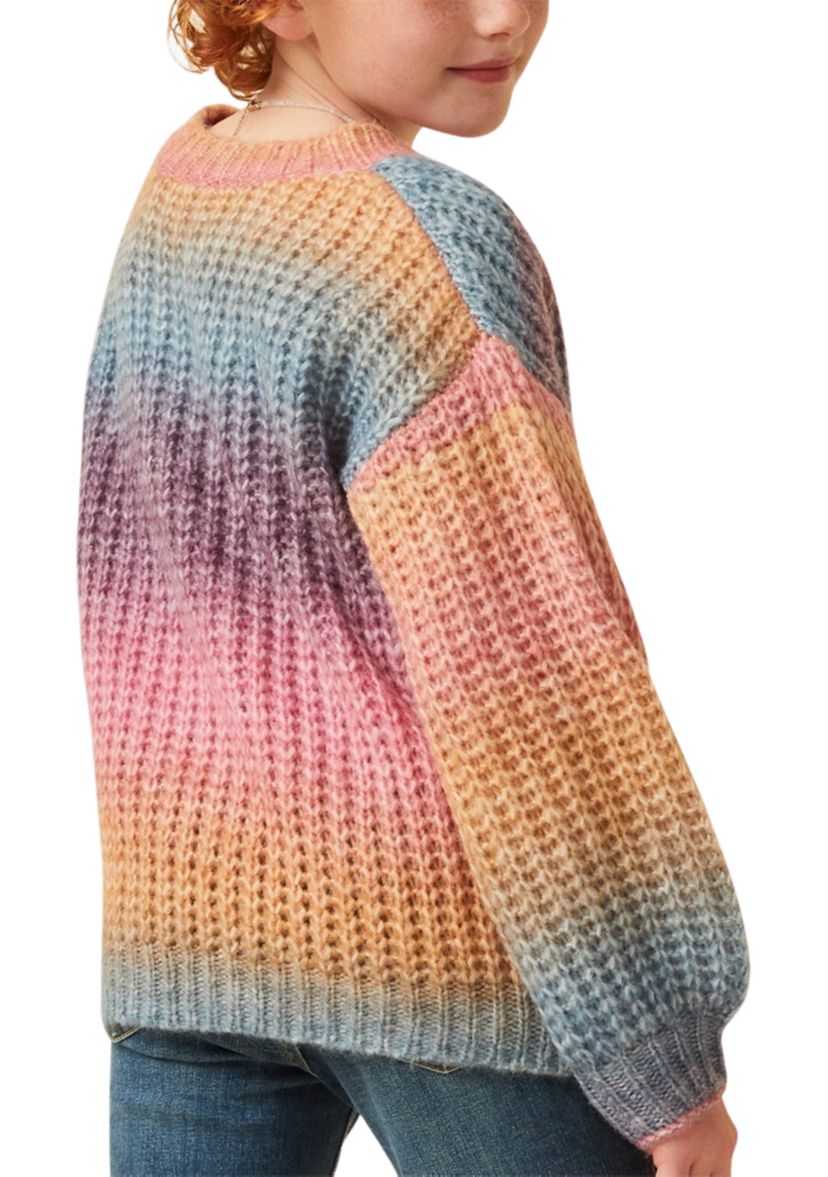 Girls 7-16 Ombré Stripe Sweater
