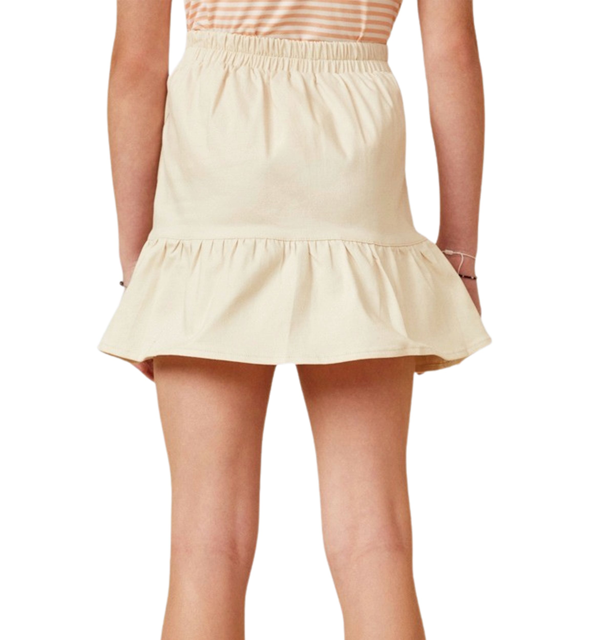 Girls 7-16 Cotton Poplin Skirt