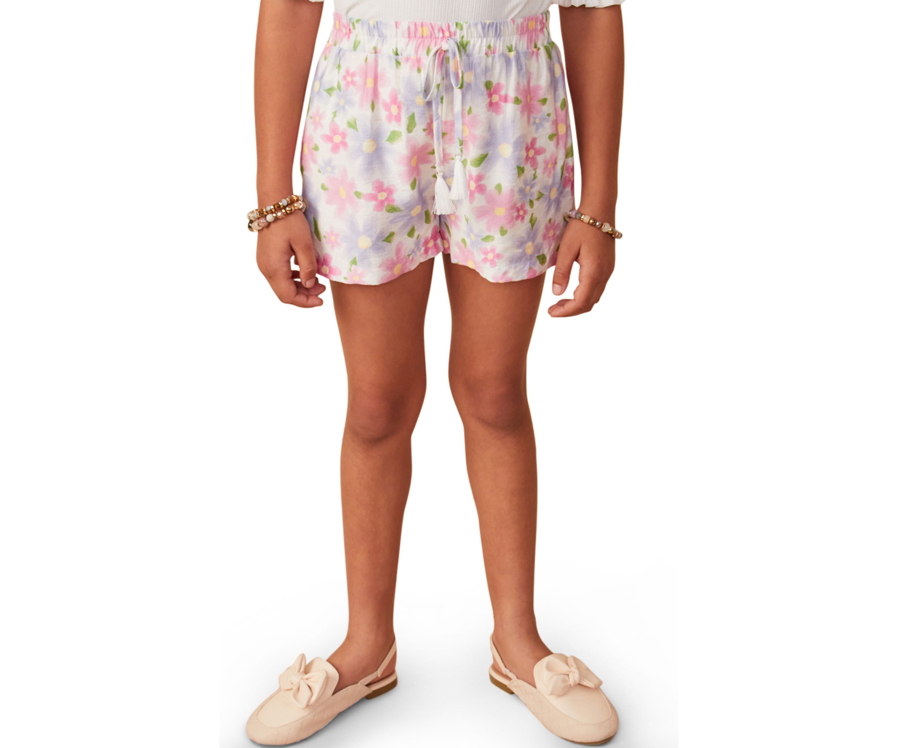 Girls 7-16 Printed Shorts