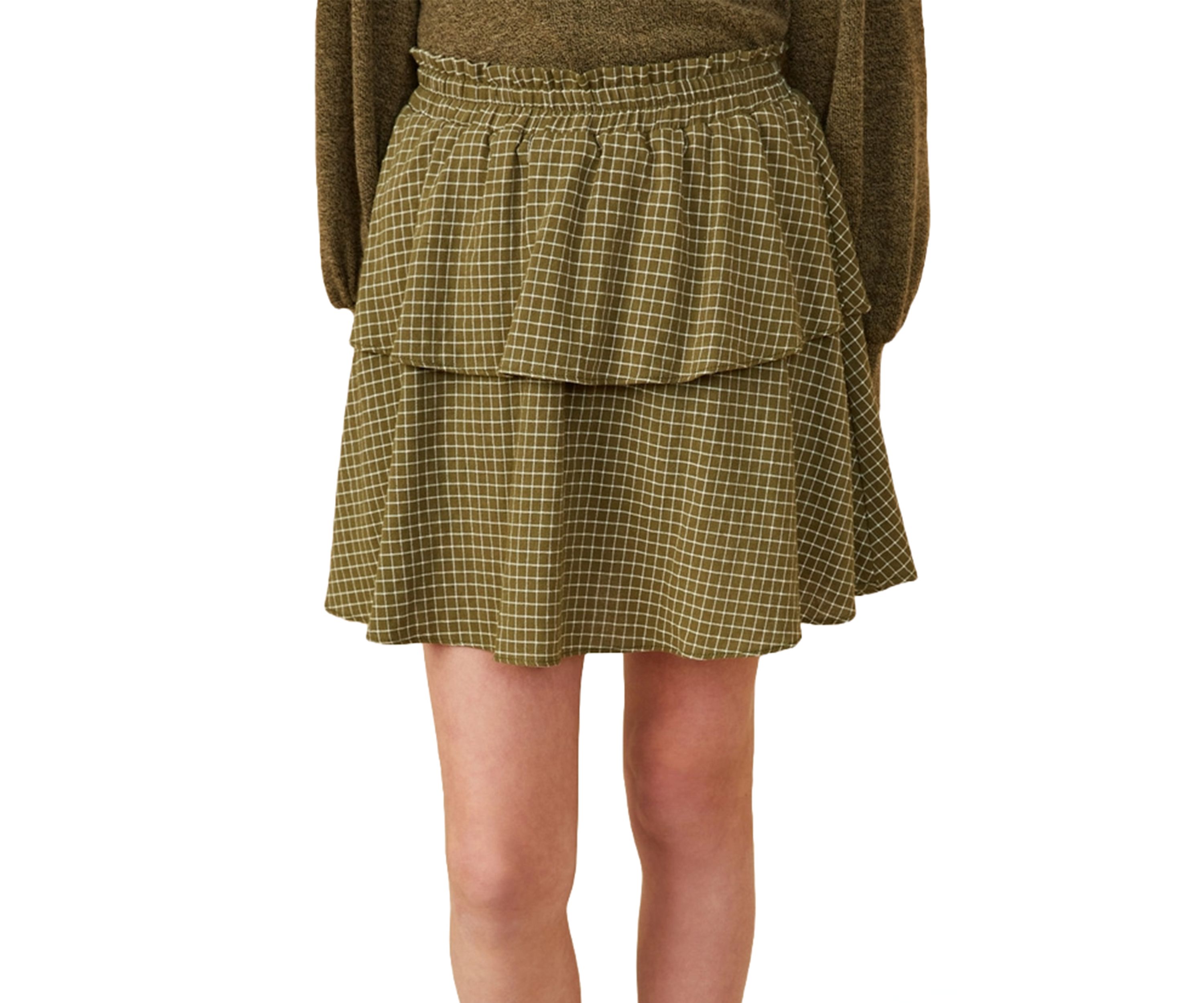 Girls 7-16 Tiered Printed Skirt