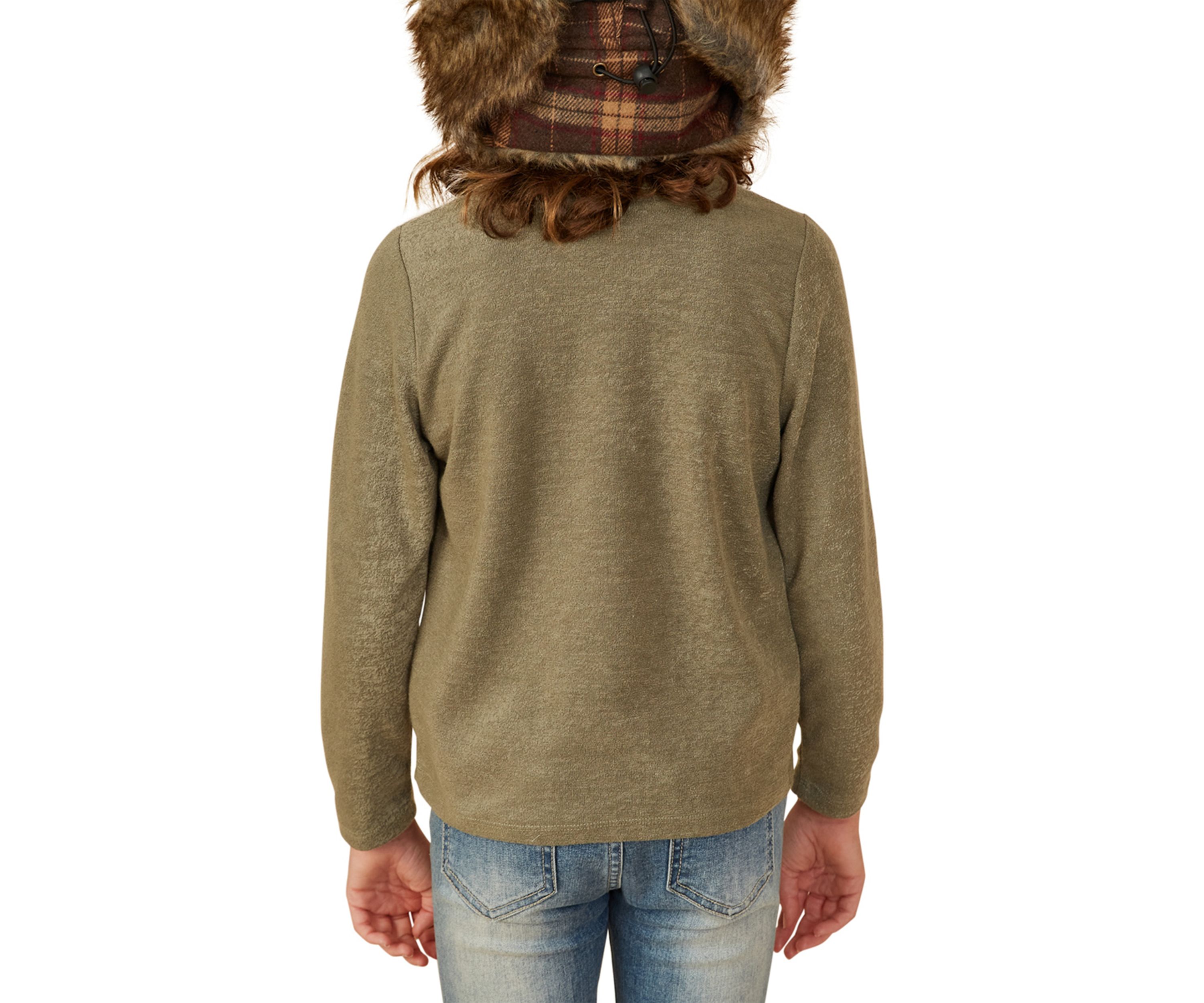 Girls 7-16 Fringed Top
