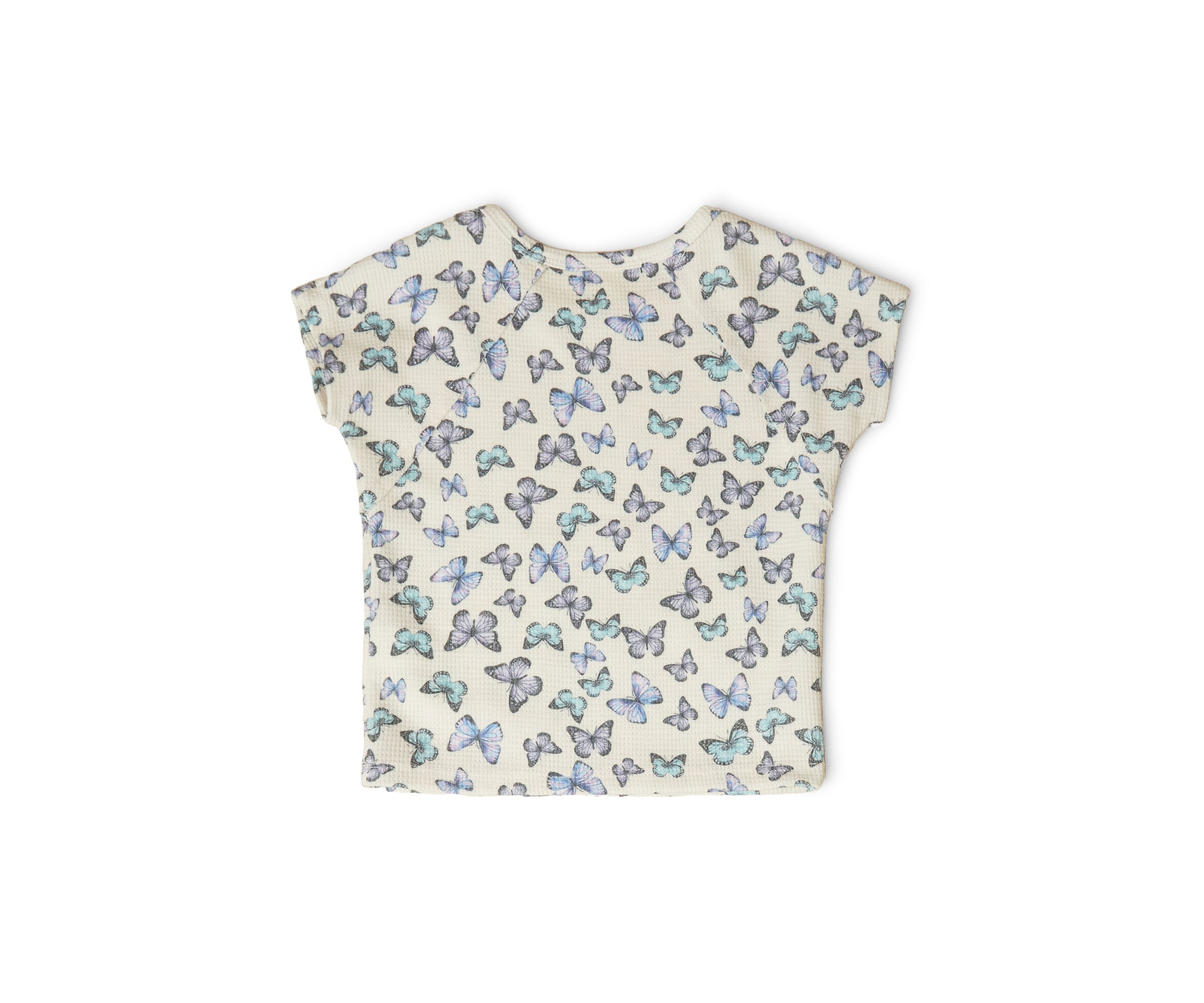 Girls 4-6x Butterfly Printed Top