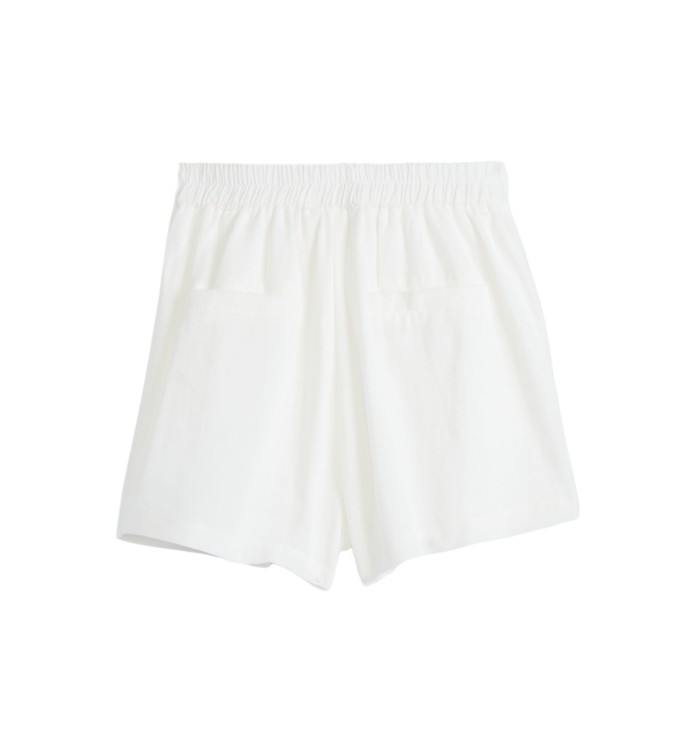 Girls 4-6x Pleated Detail Button Shorts