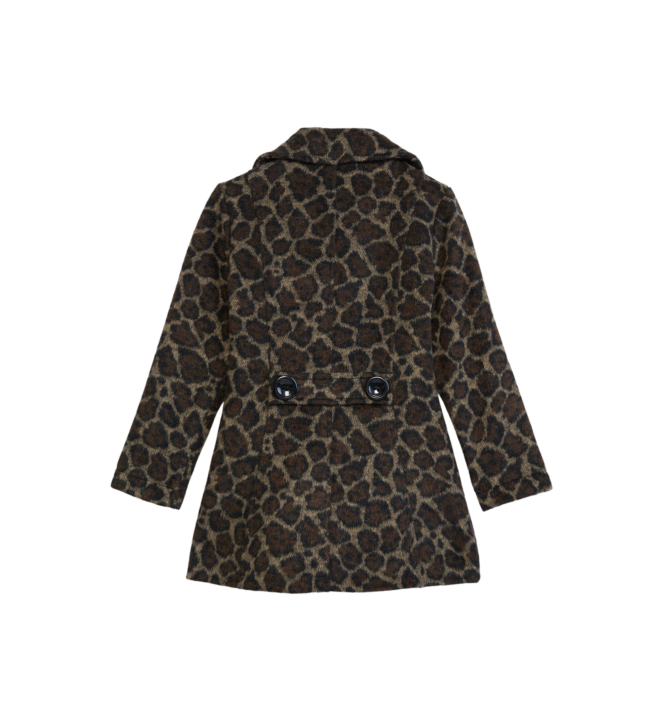Girls 4-6x Printed Peacoat