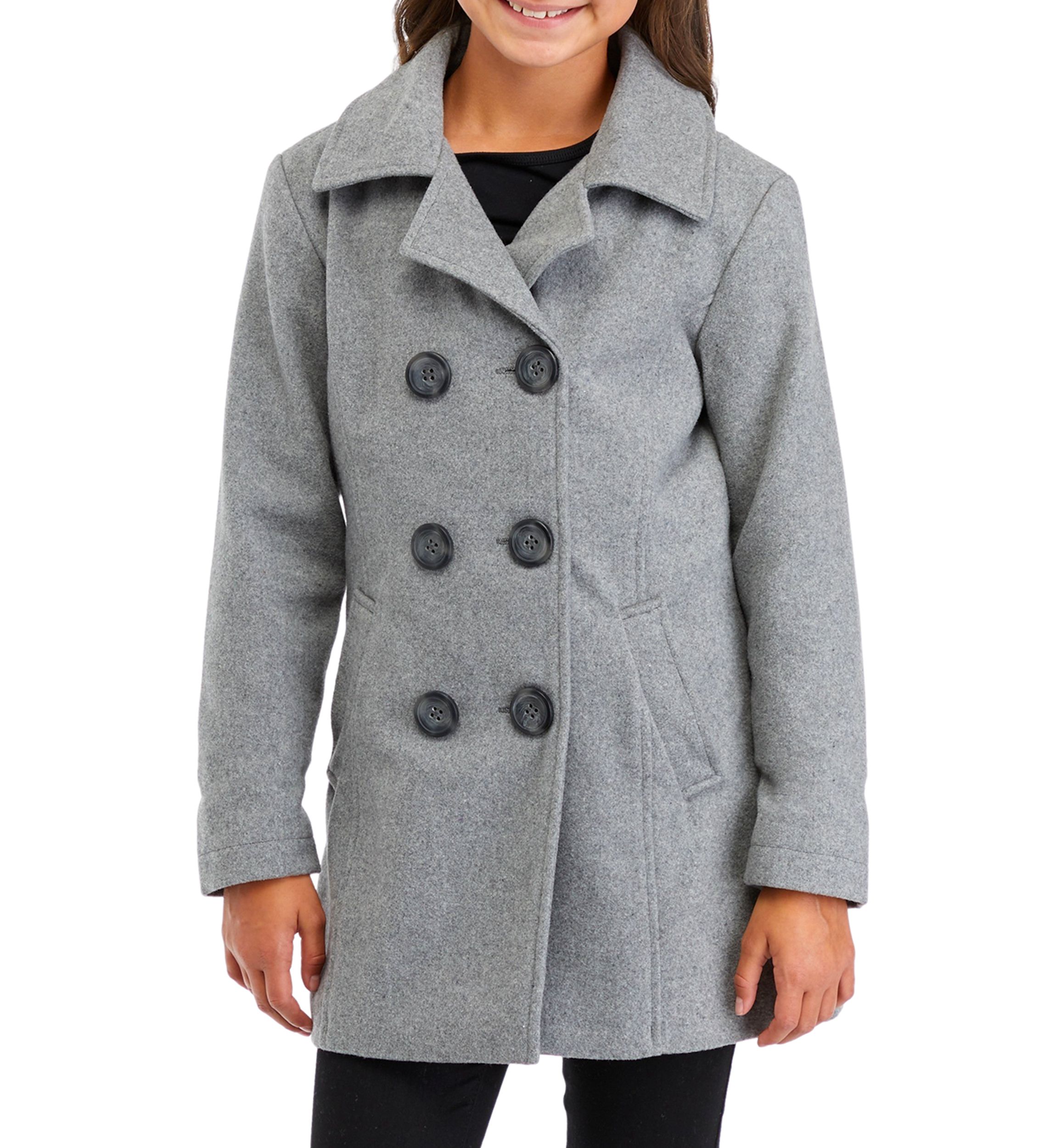 Girls 7-16 Peacoat