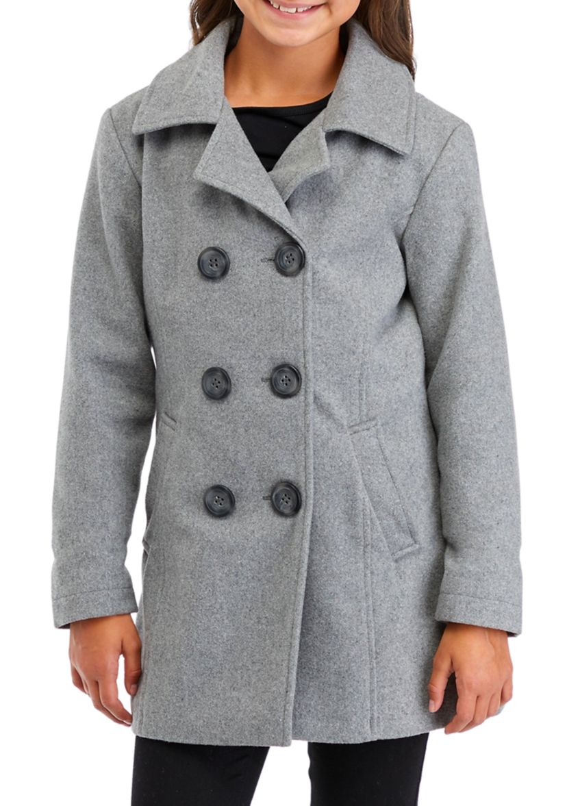 Girls 7-16 Peacoat