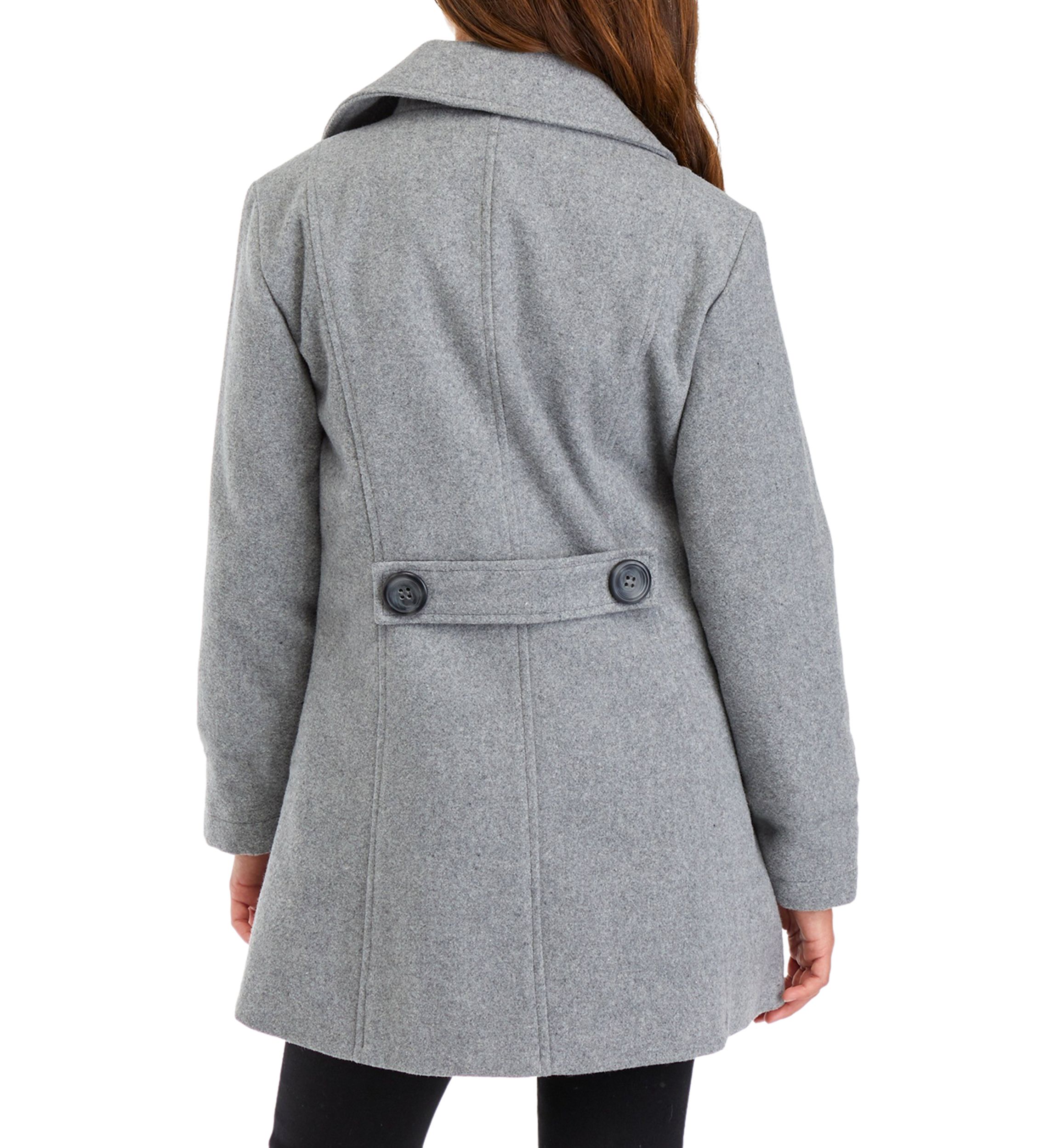 Girls 7-16 Peacoat