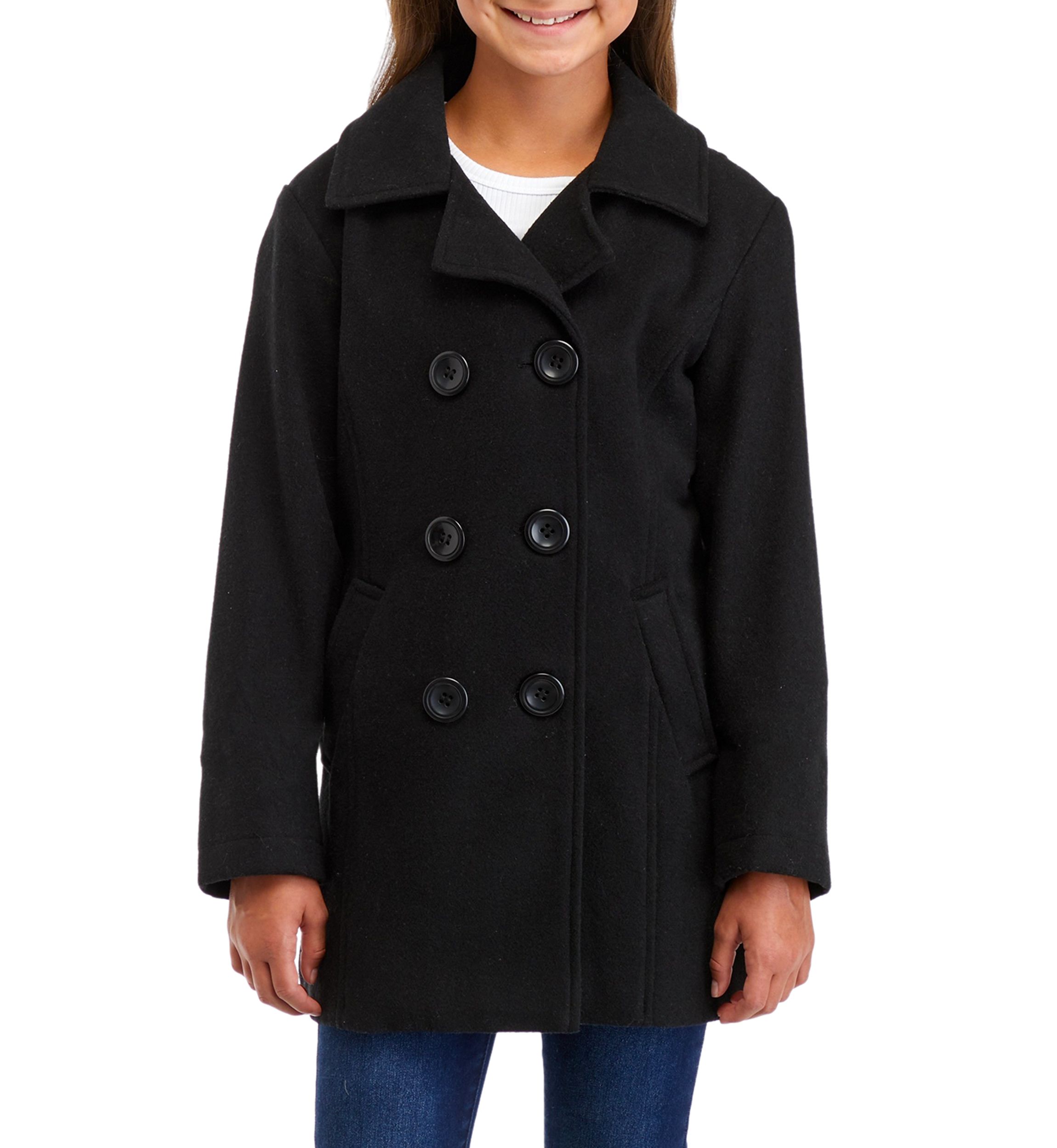 Girls 7-16 Peacoat