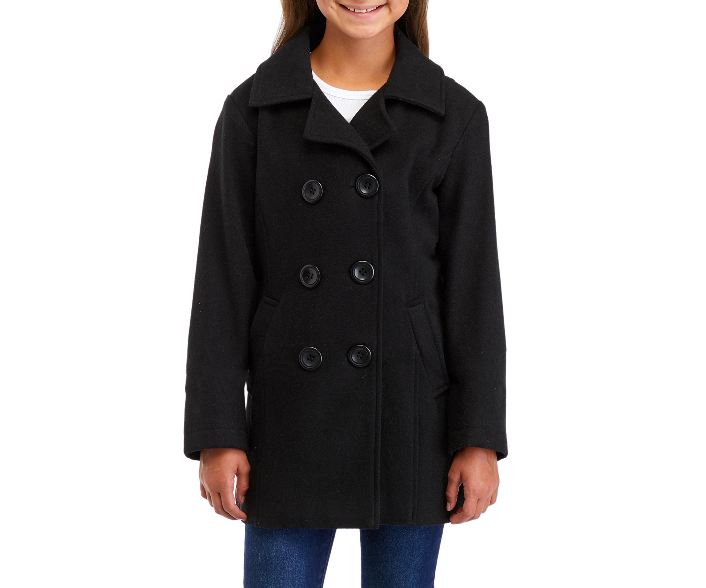 Girls 7-16 Peacoat
