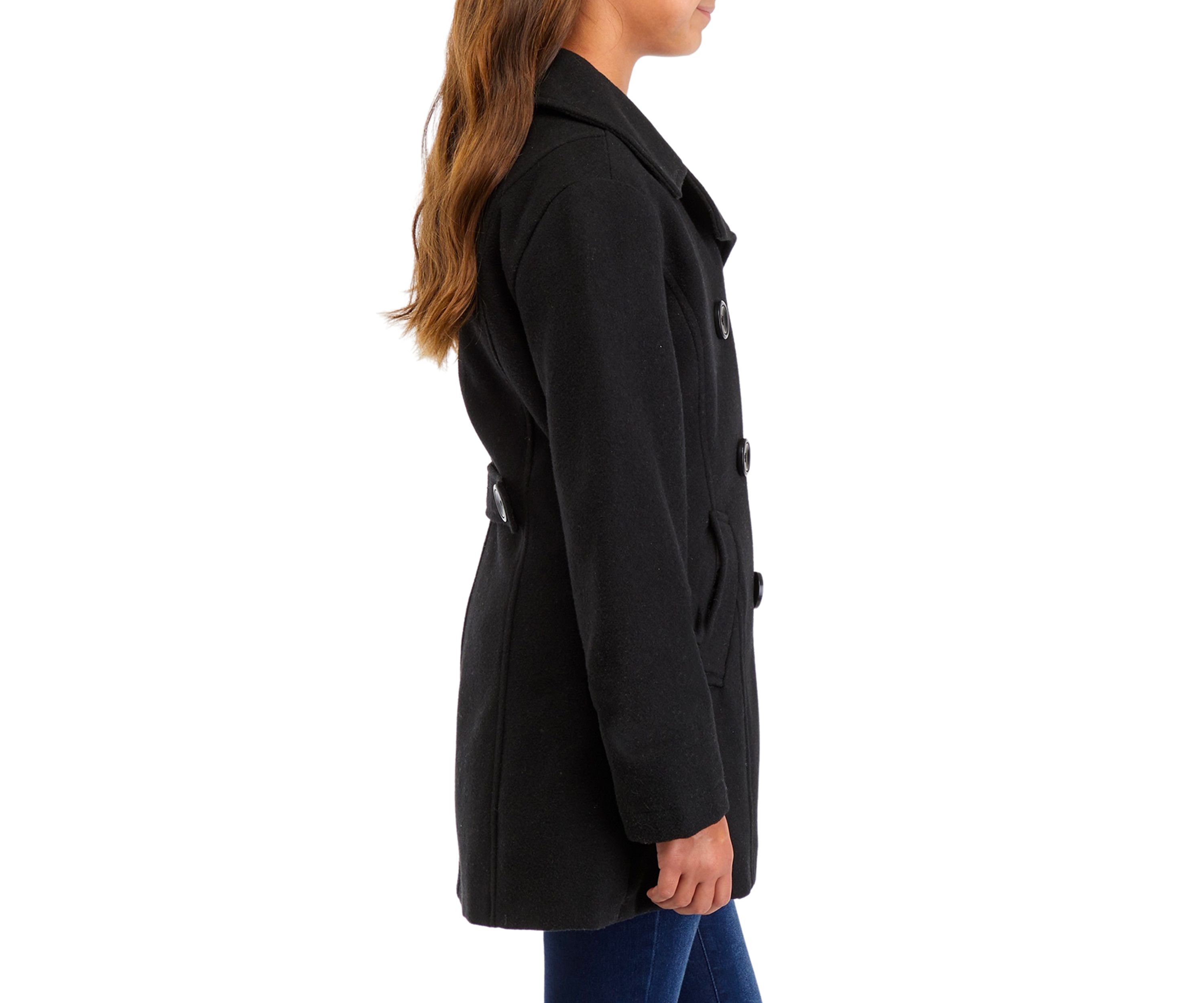Girls 7-16 Peacoat