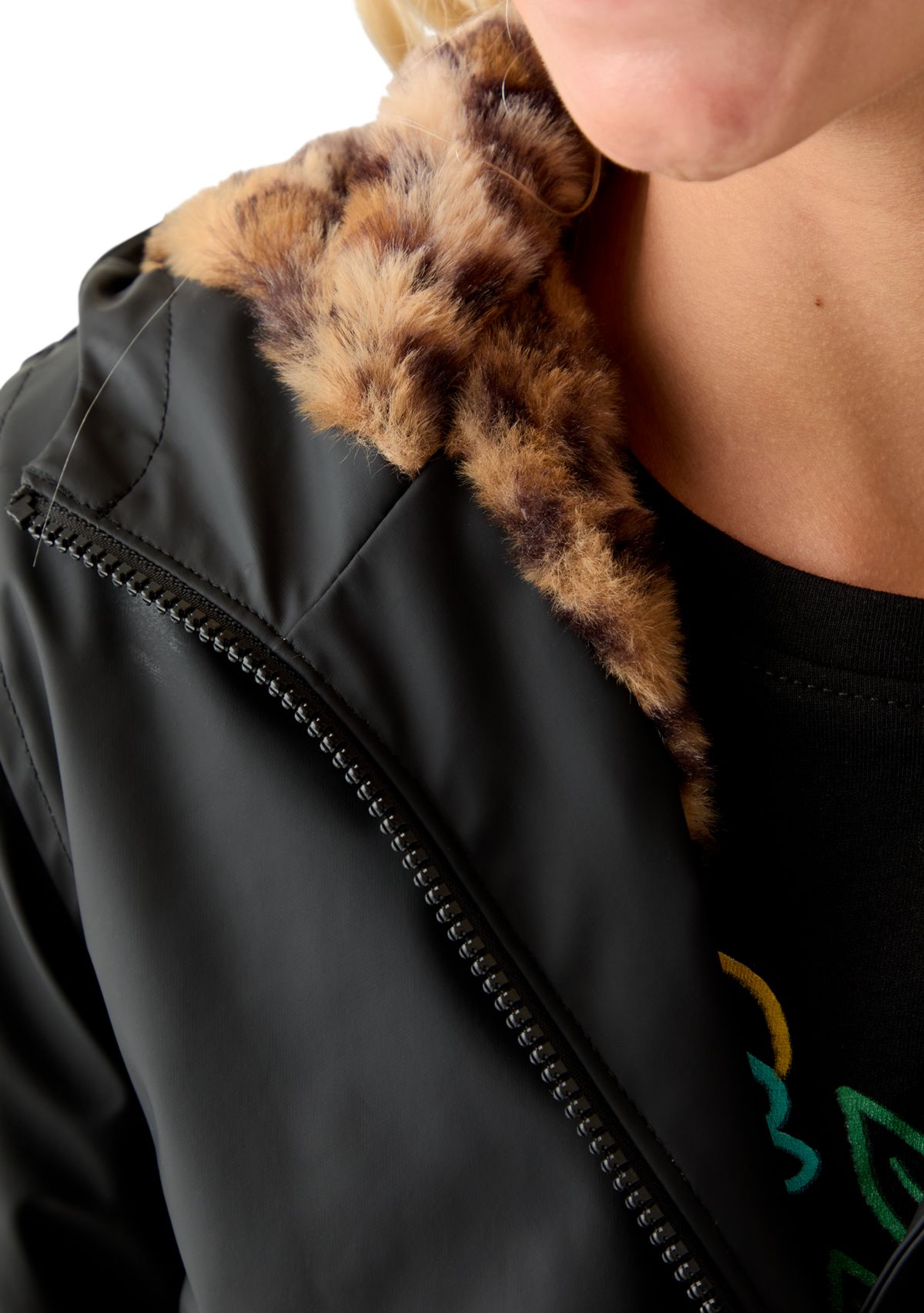 Girls 7-16 Anorak Raincoat 