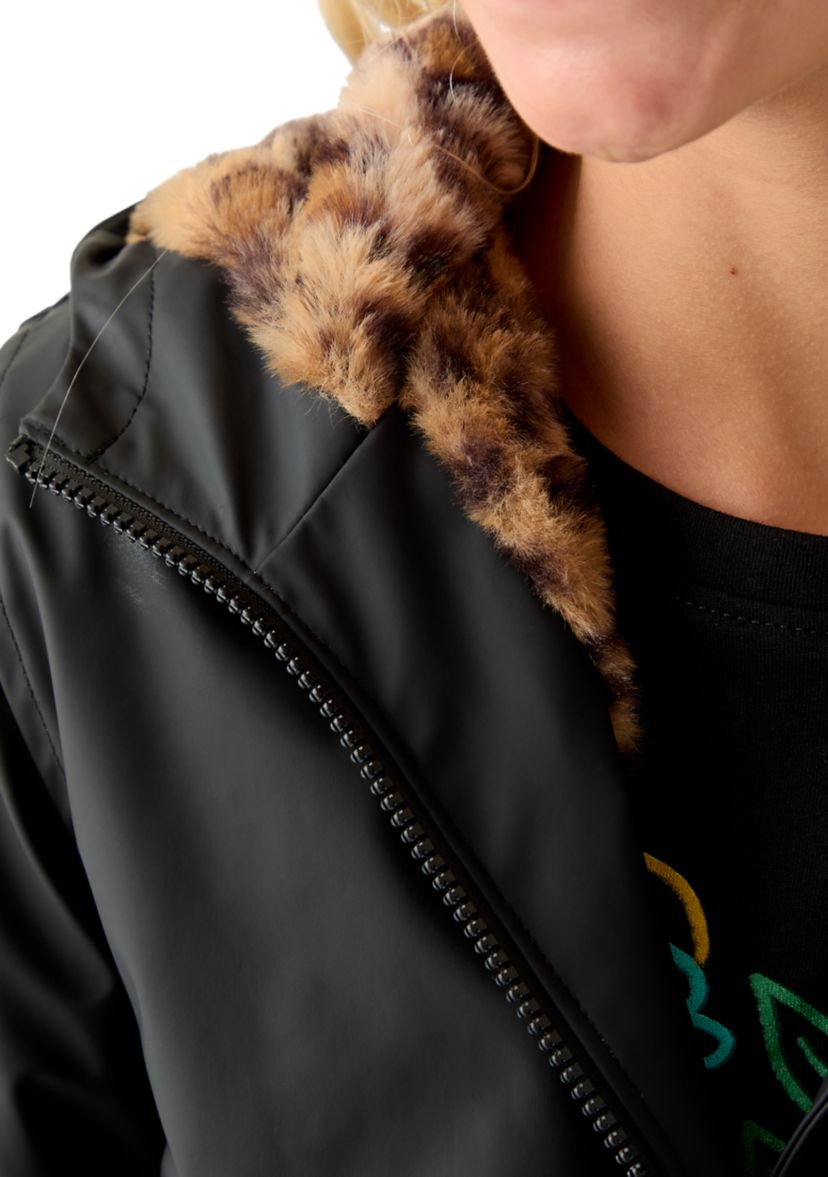 Girls 7-16 Anorak Raincoat 