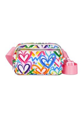 iscream Tween Corey Paige Hearts Printed Belt Bag | belk