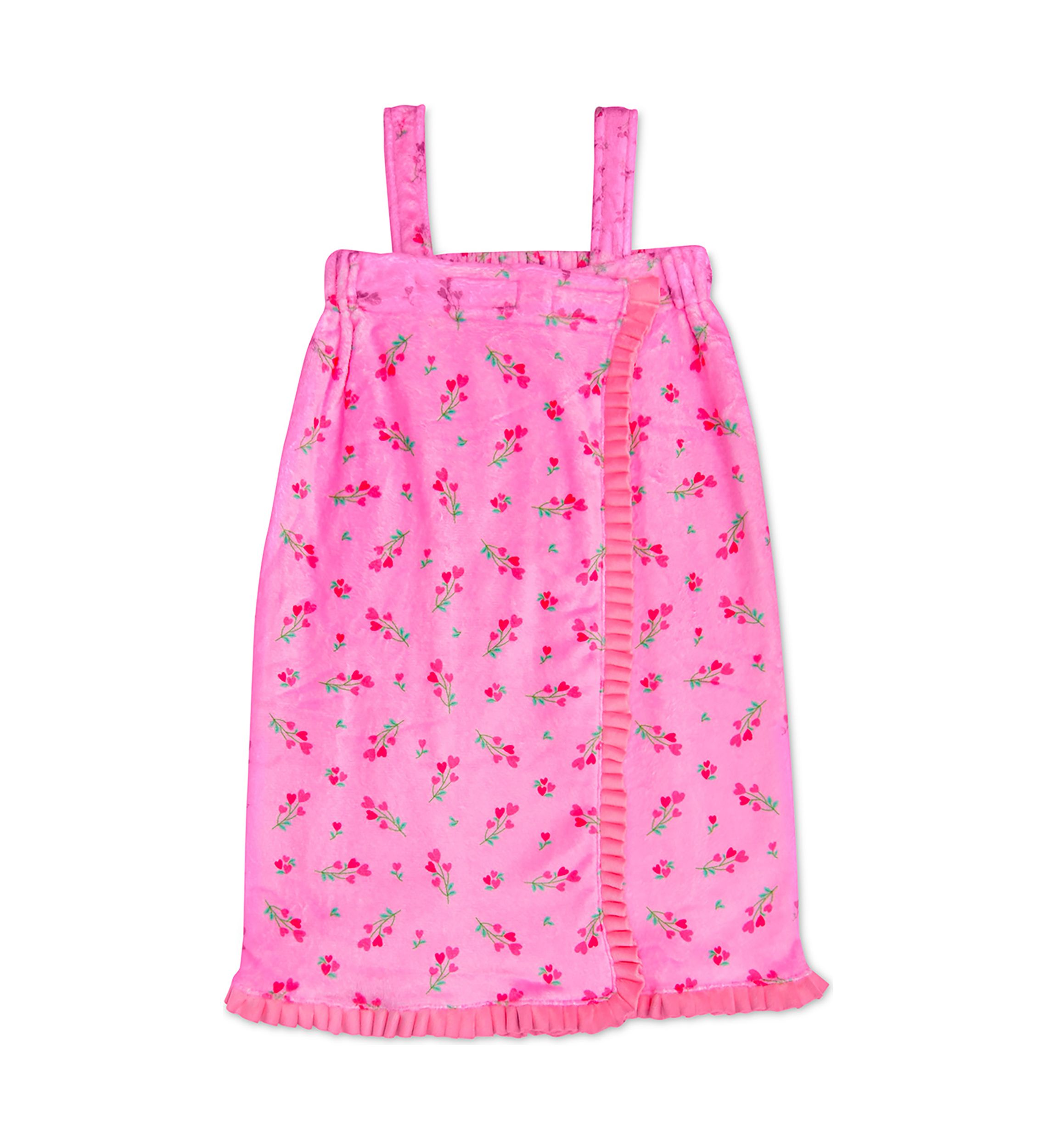 Sweet Heart Printed Spa Wrap