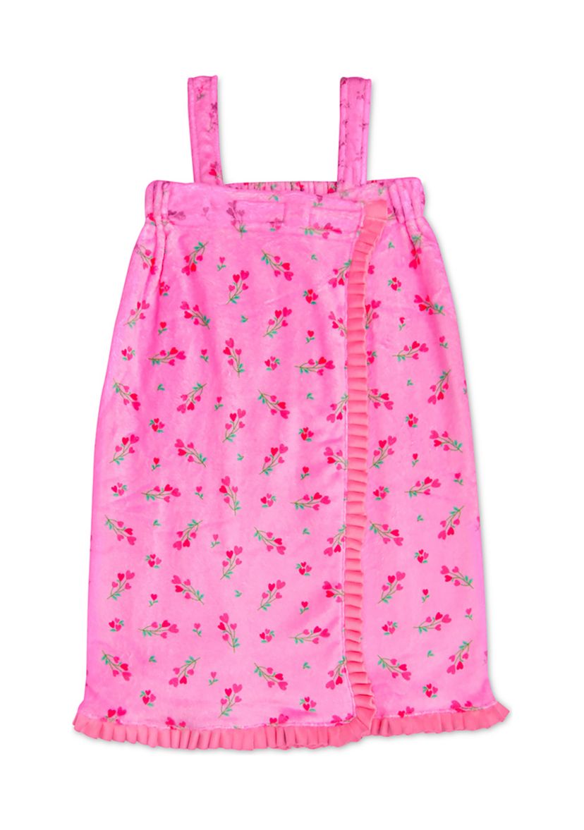 Sweet Heart Printed Spa Wrap