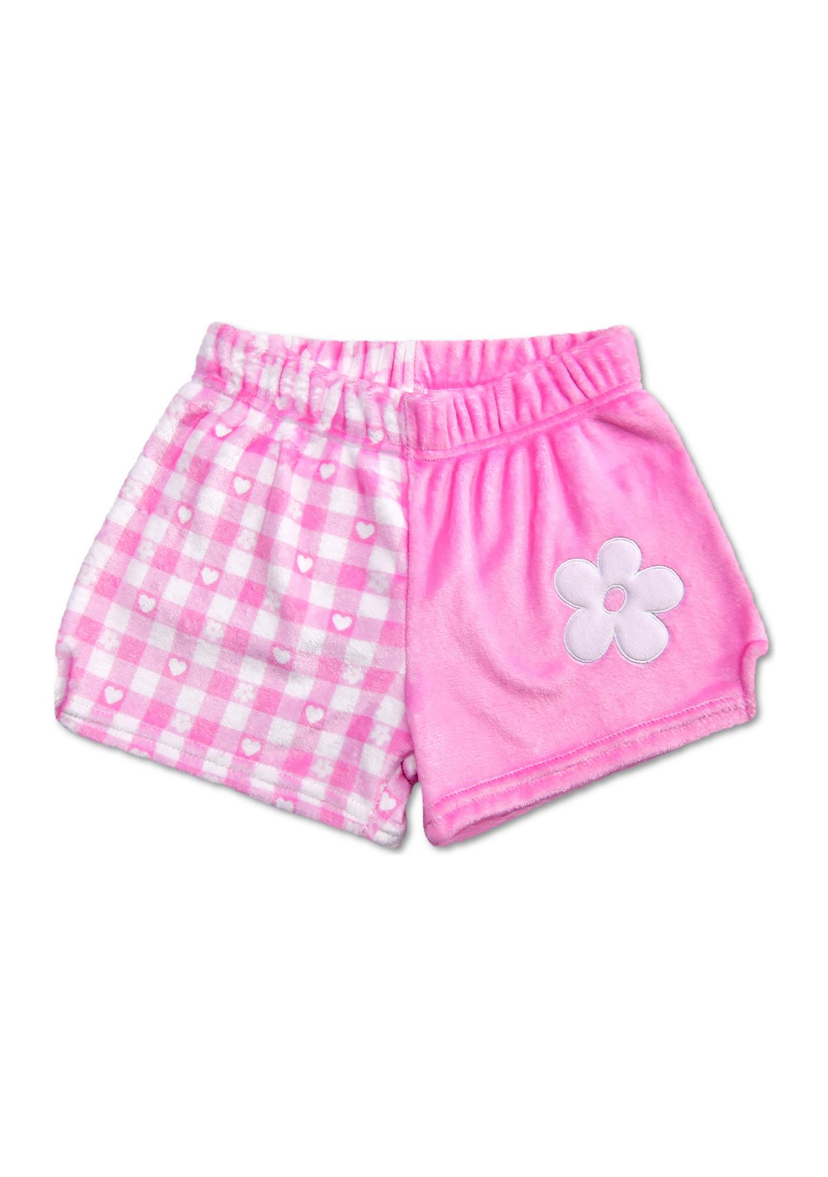 Girls 7-16 Lake Life Plush Pajama Shorts 