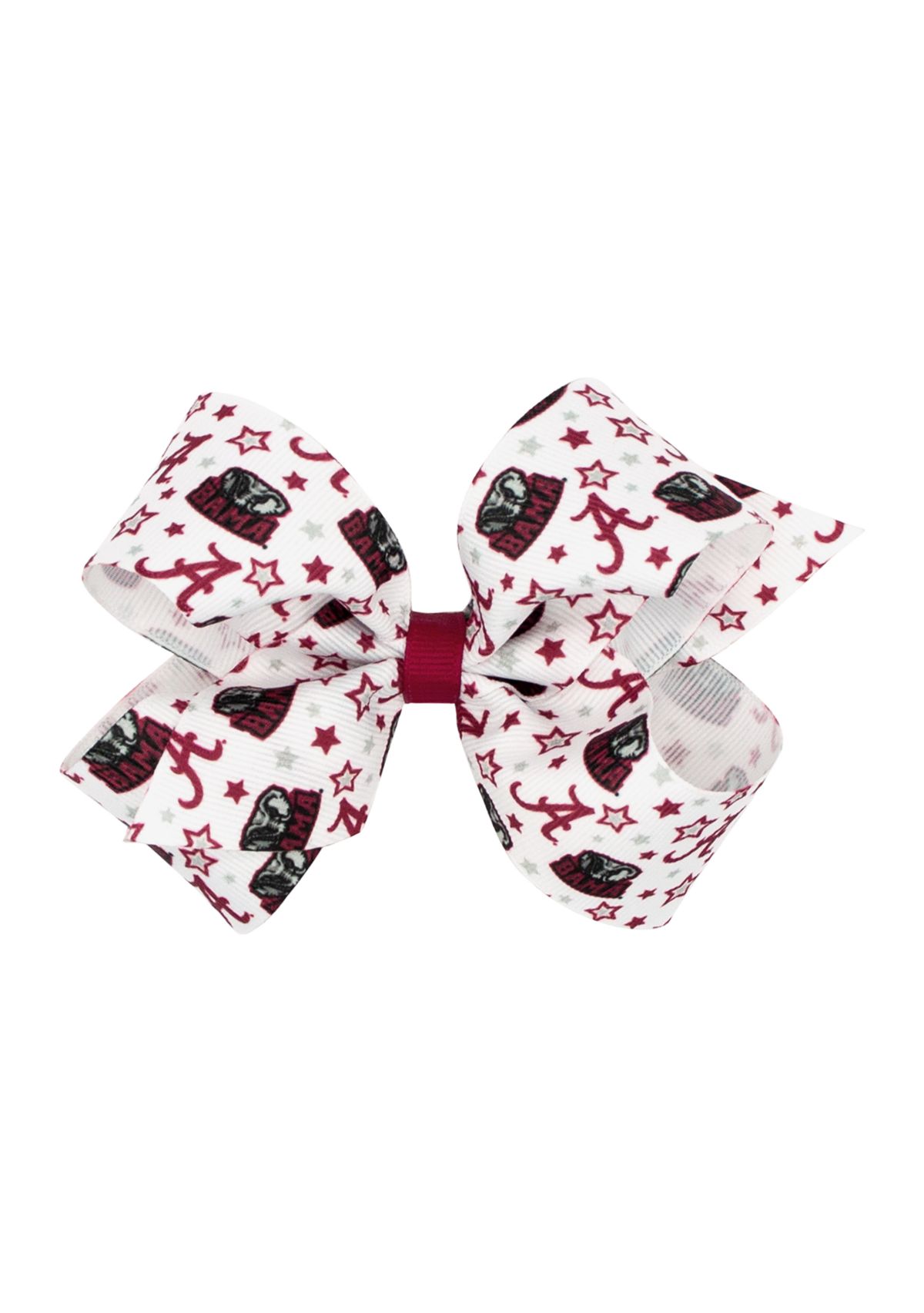 NCAA Medium Signature Collegiate Logo Print Grosgrain Bow