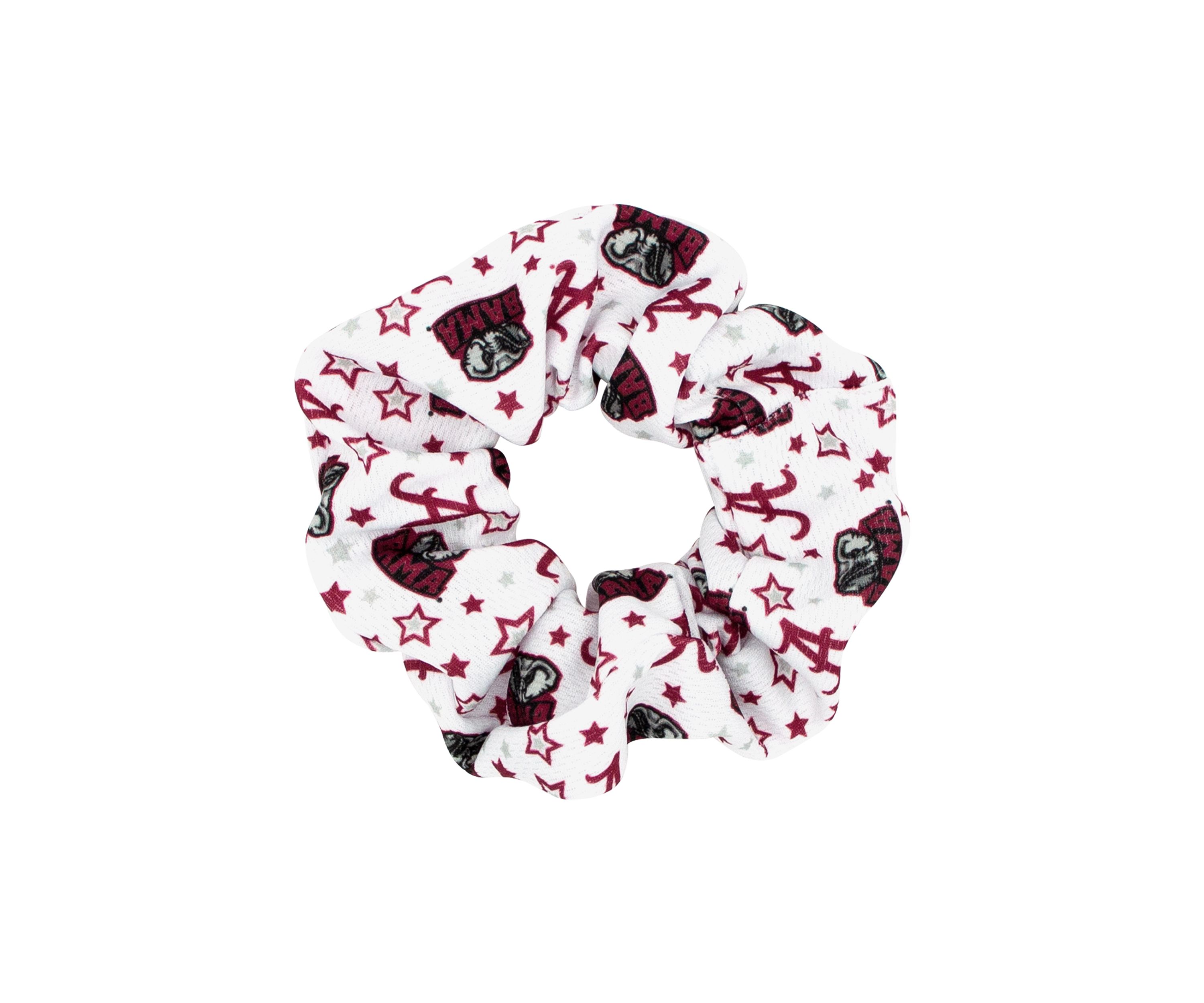 NCAA Signature Collegiate Logo Print Scrunchie 