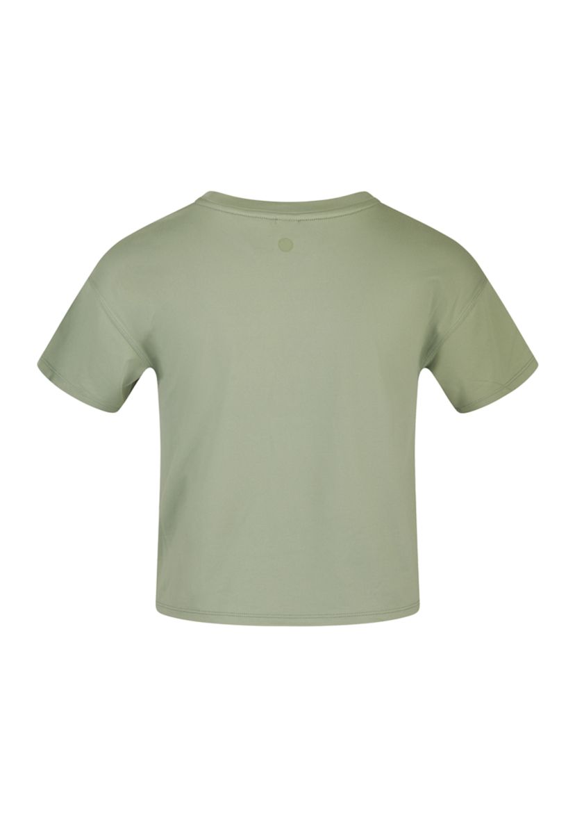 Girls 7-16 Boxy Cropped Knot Front Solid T-Shirt - 2 Pack