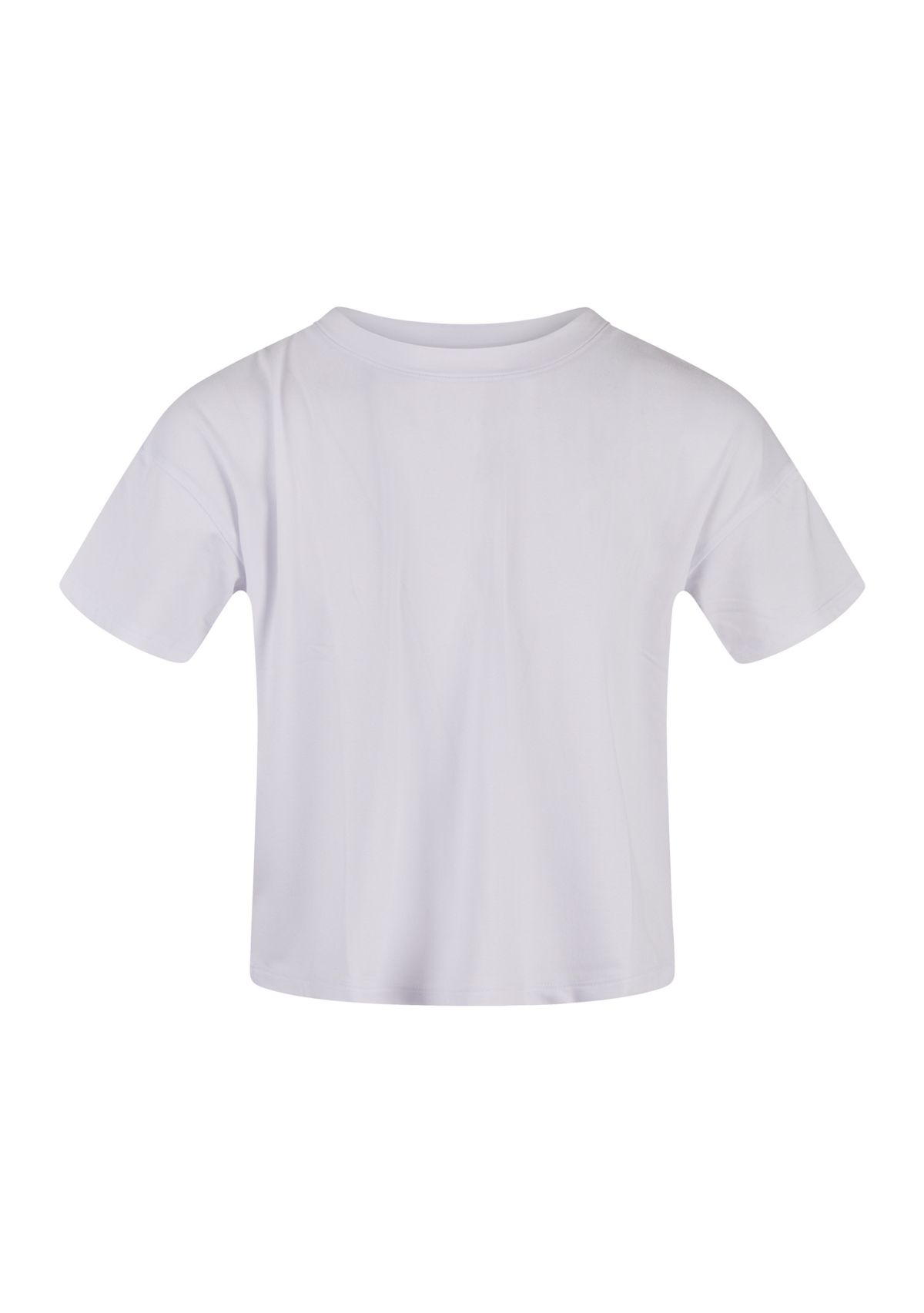 Girls 7-16 Boxy Cropped Knot Front Solid T-Shirt - 2 Pack