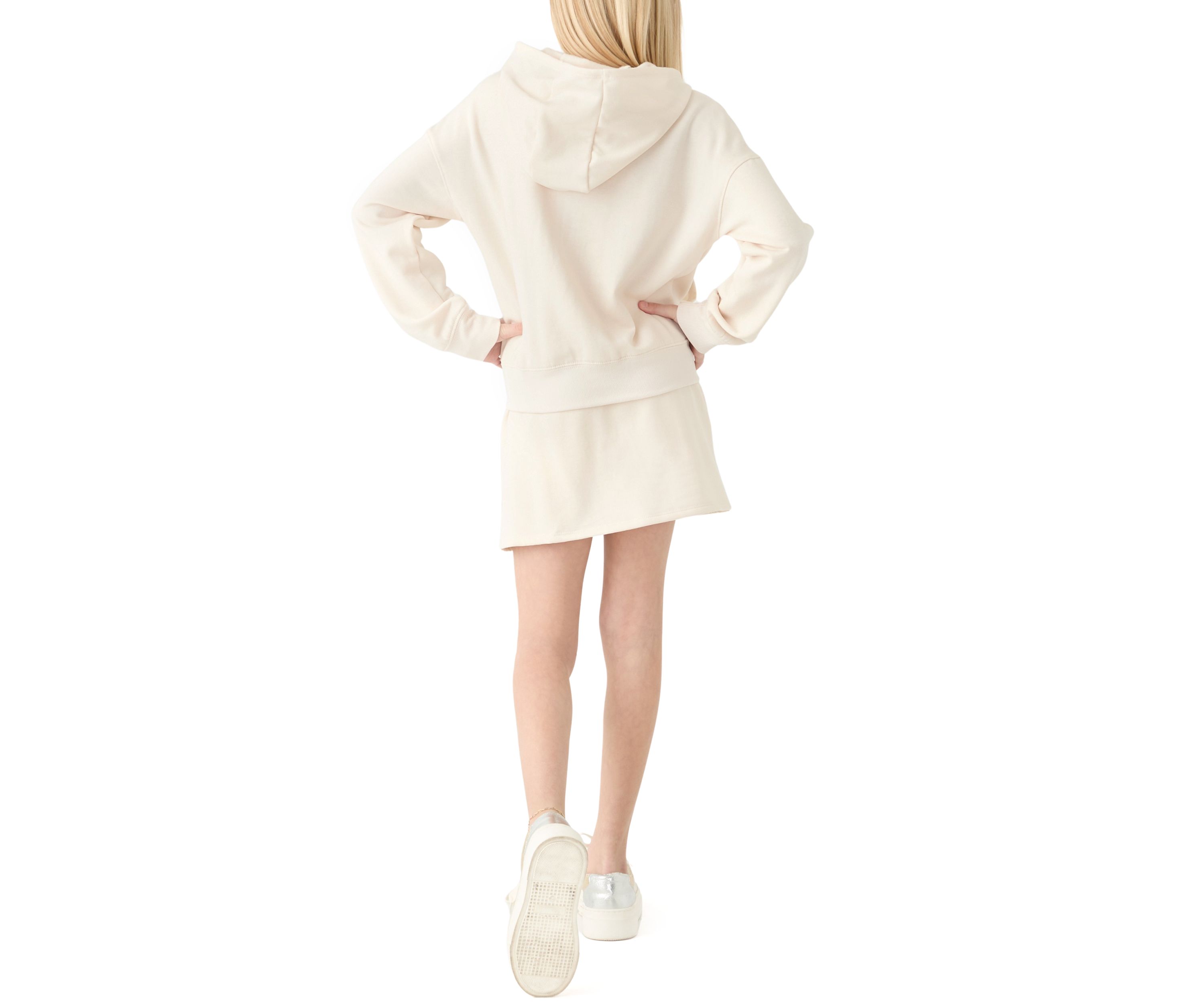 Girls 7-16 Hoodie and Cargo Skort Set 