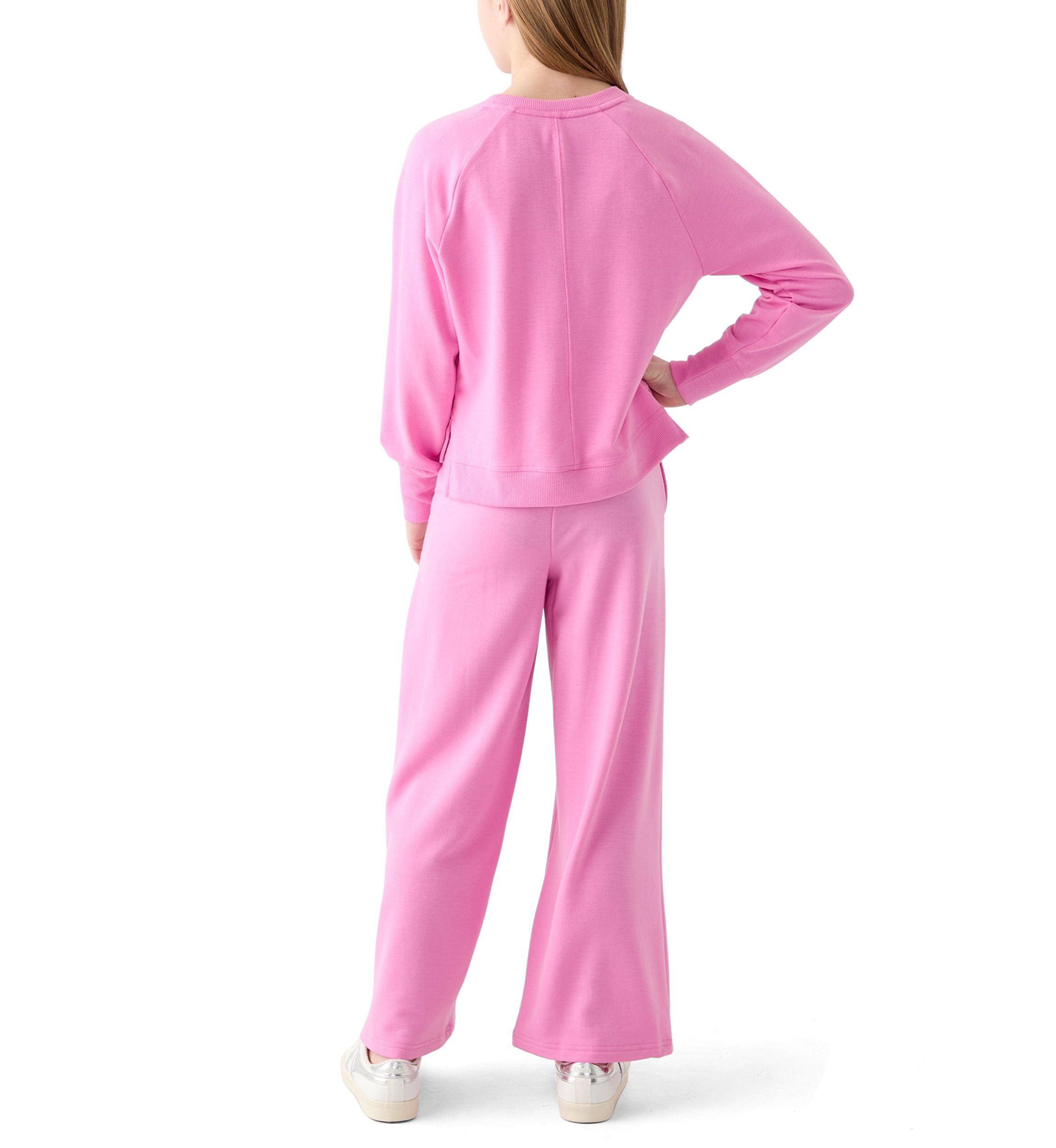 Girls 7-16 French Terry Pants Set