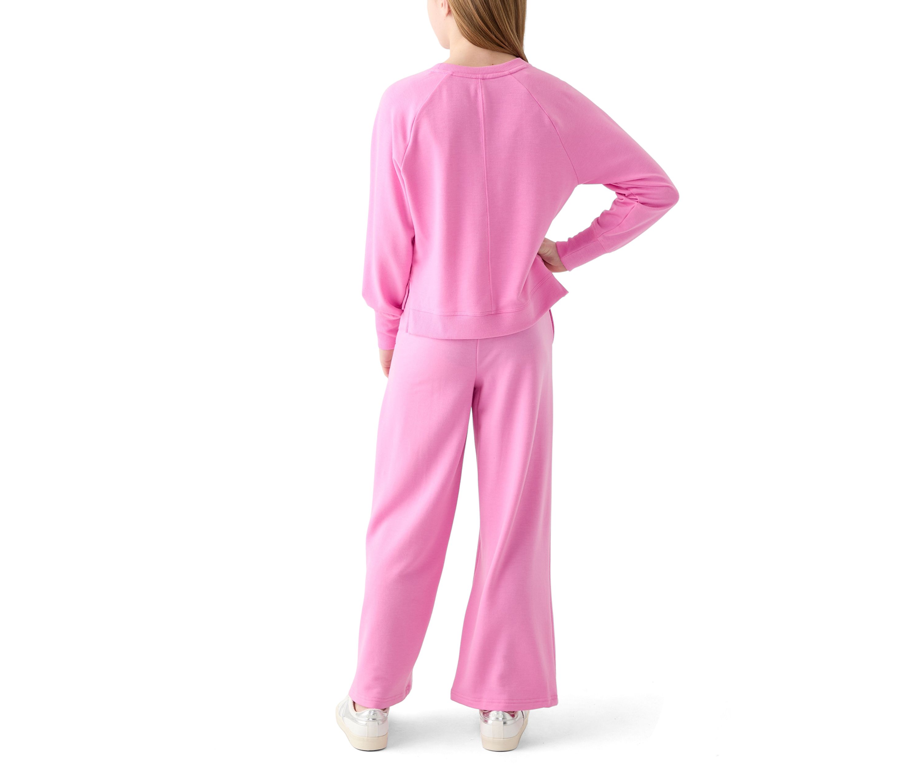 Girls 7-16 French Terry Pants Set