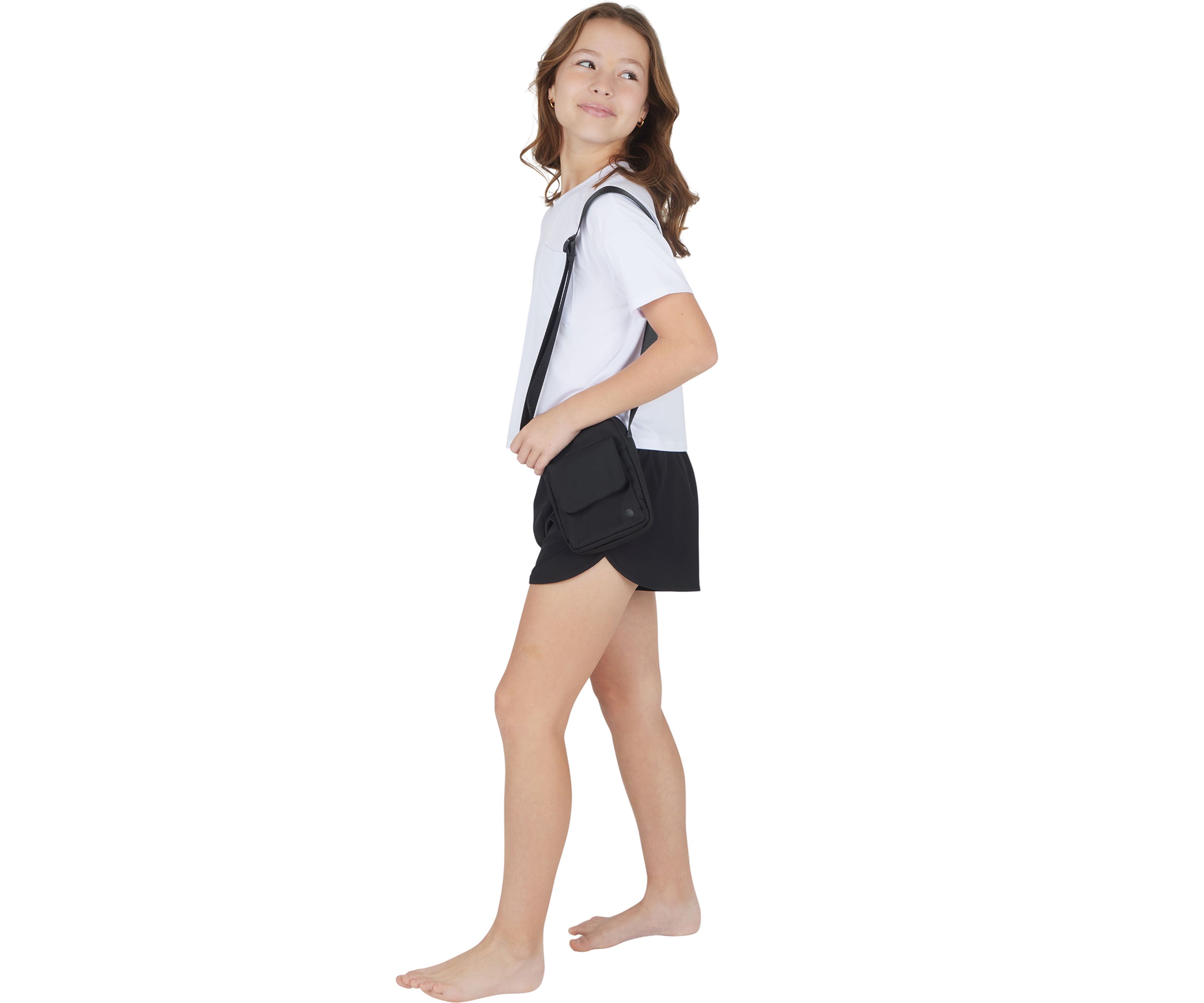 Girls 7-16 Super Soft Boxy T-Shirt and Shorts Set