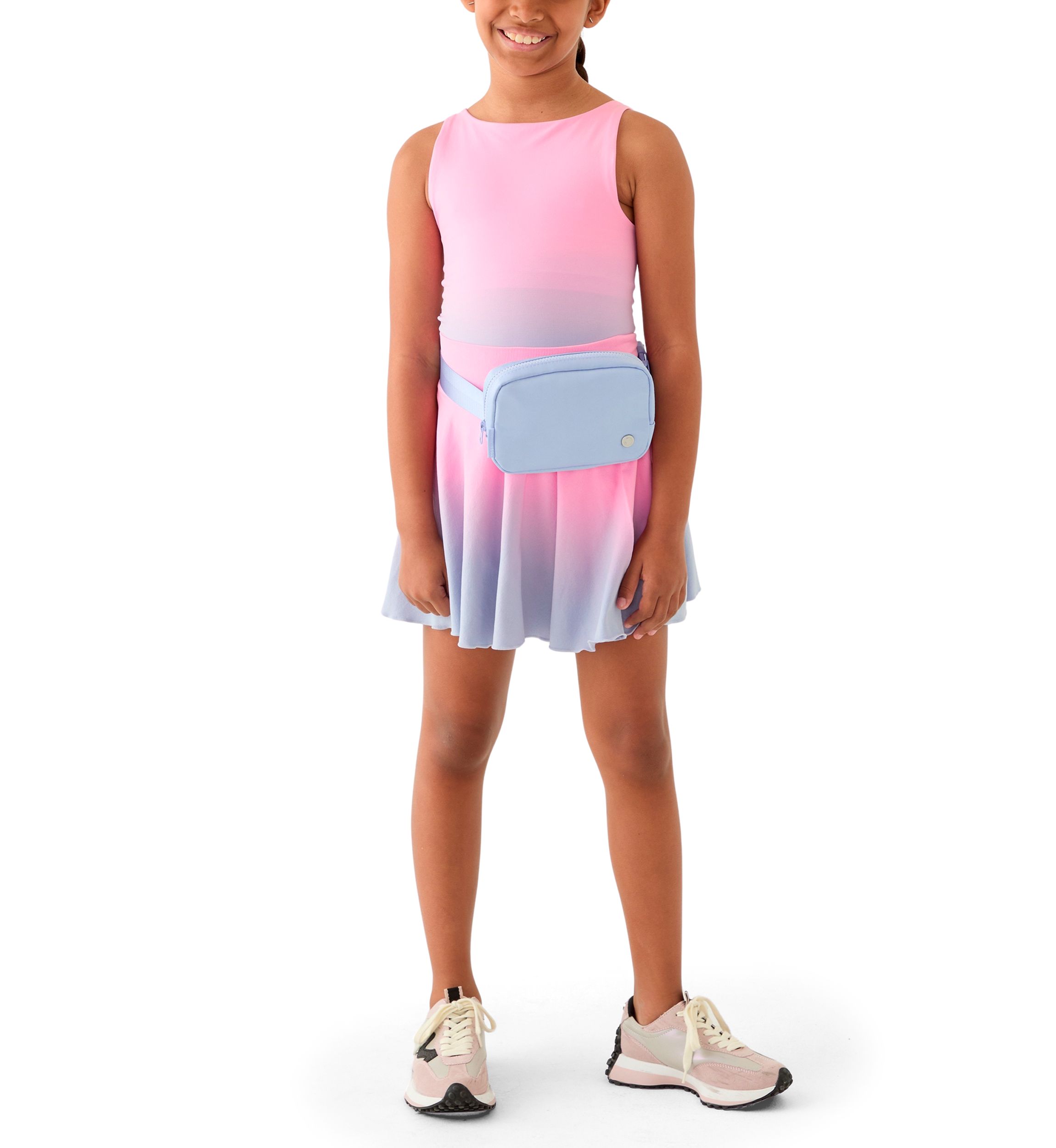 Girls 7-16 Dip-Dyed Active Set