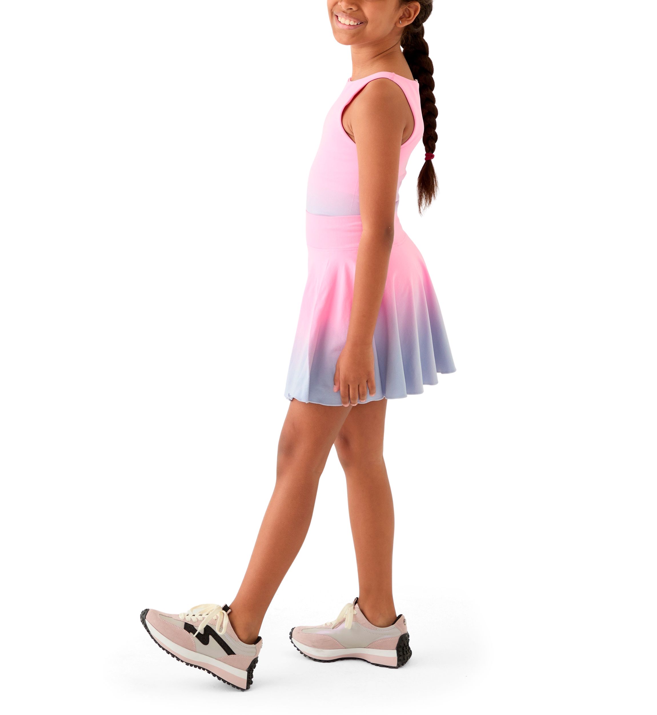 Girls 7-16 Dip-Dyed Active Set