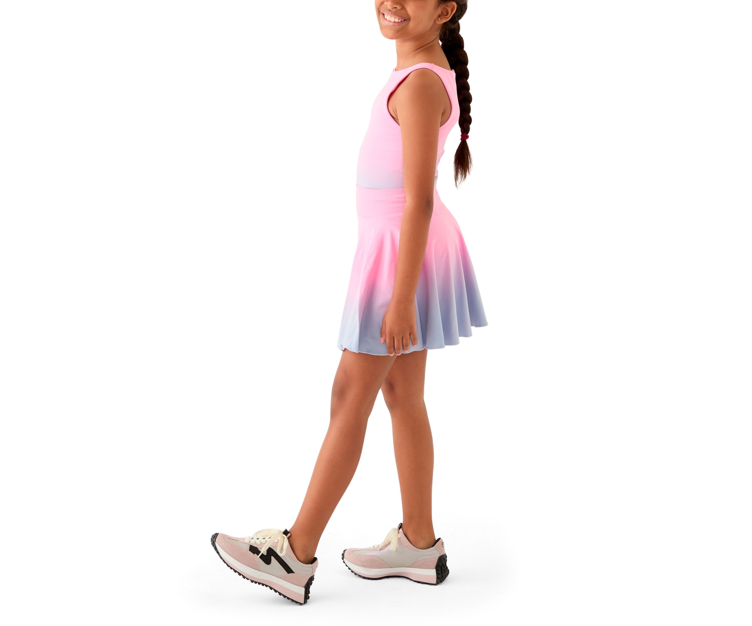 Girls 7-16 Dip-Dyed Active Set