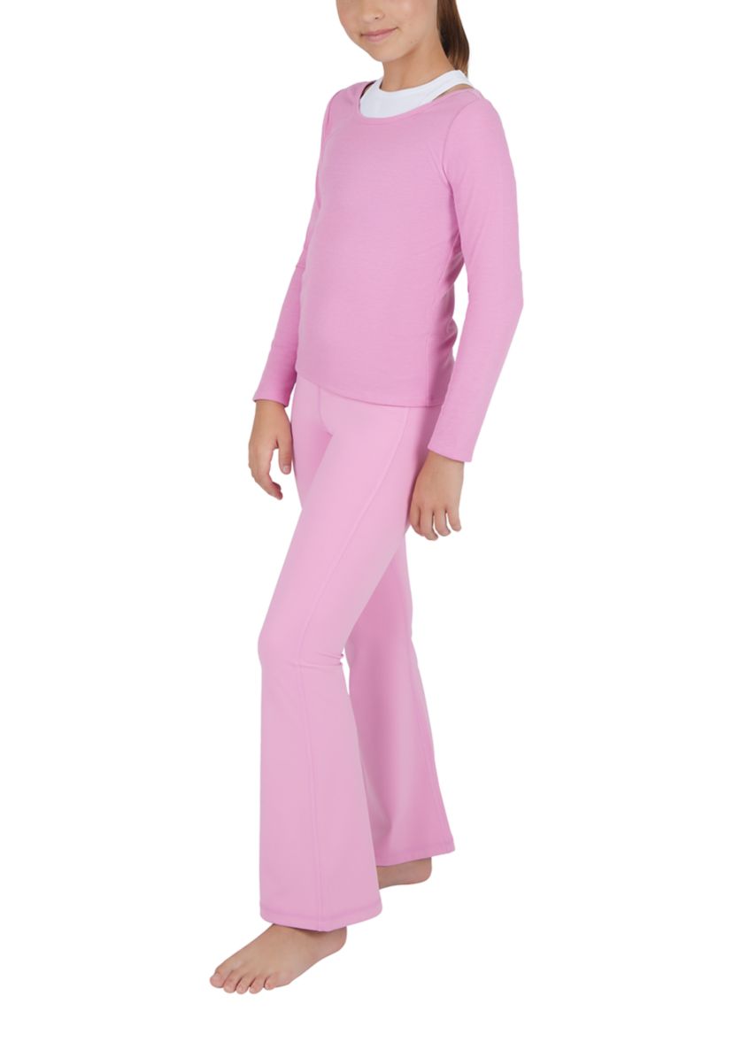 Girls 7-16 Long Sleeve Top and Pants Set