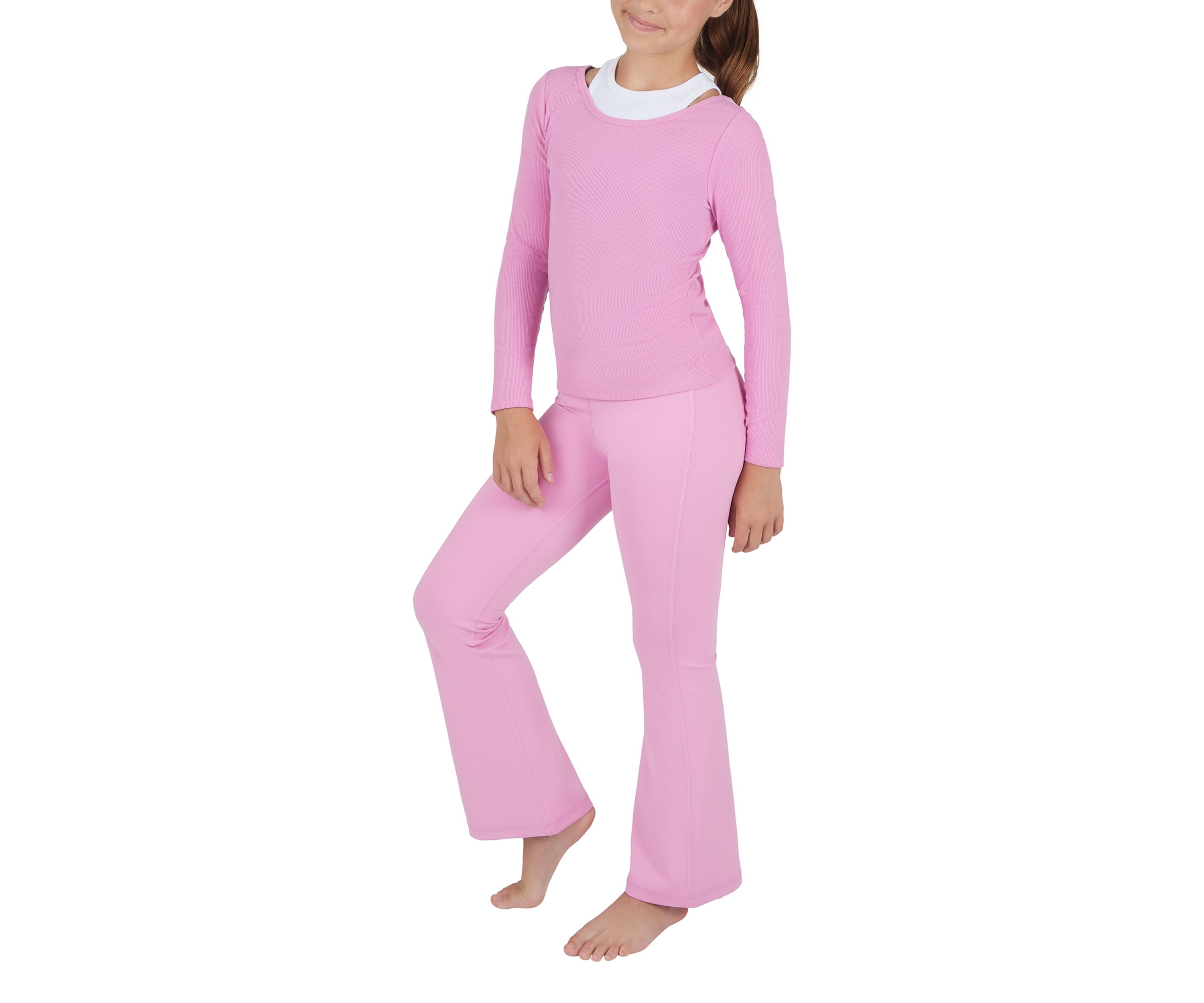 Girls 7-16 Long Sleeve Top and Pants Set