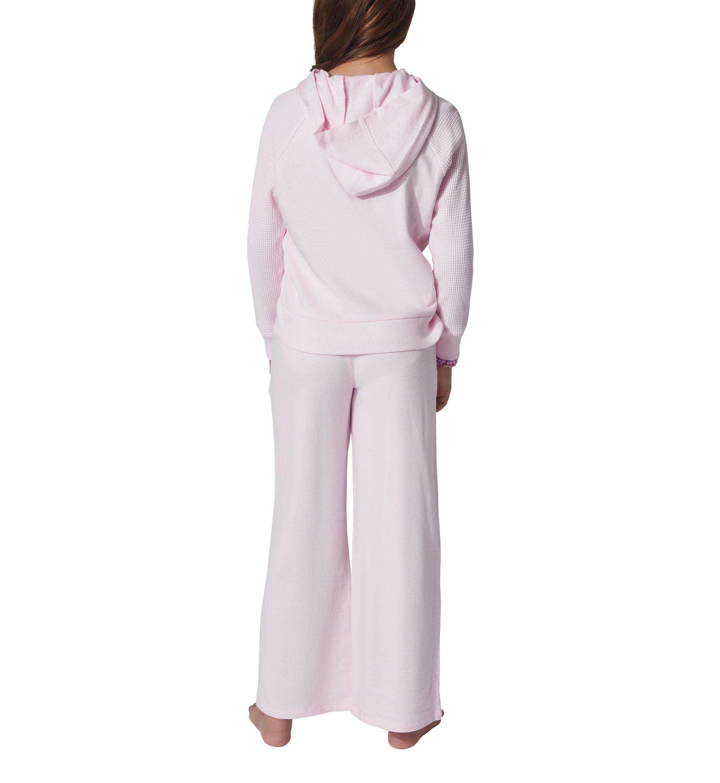 Girls 7-16 Comfy Cutie Brushed Terry Waffle Set 