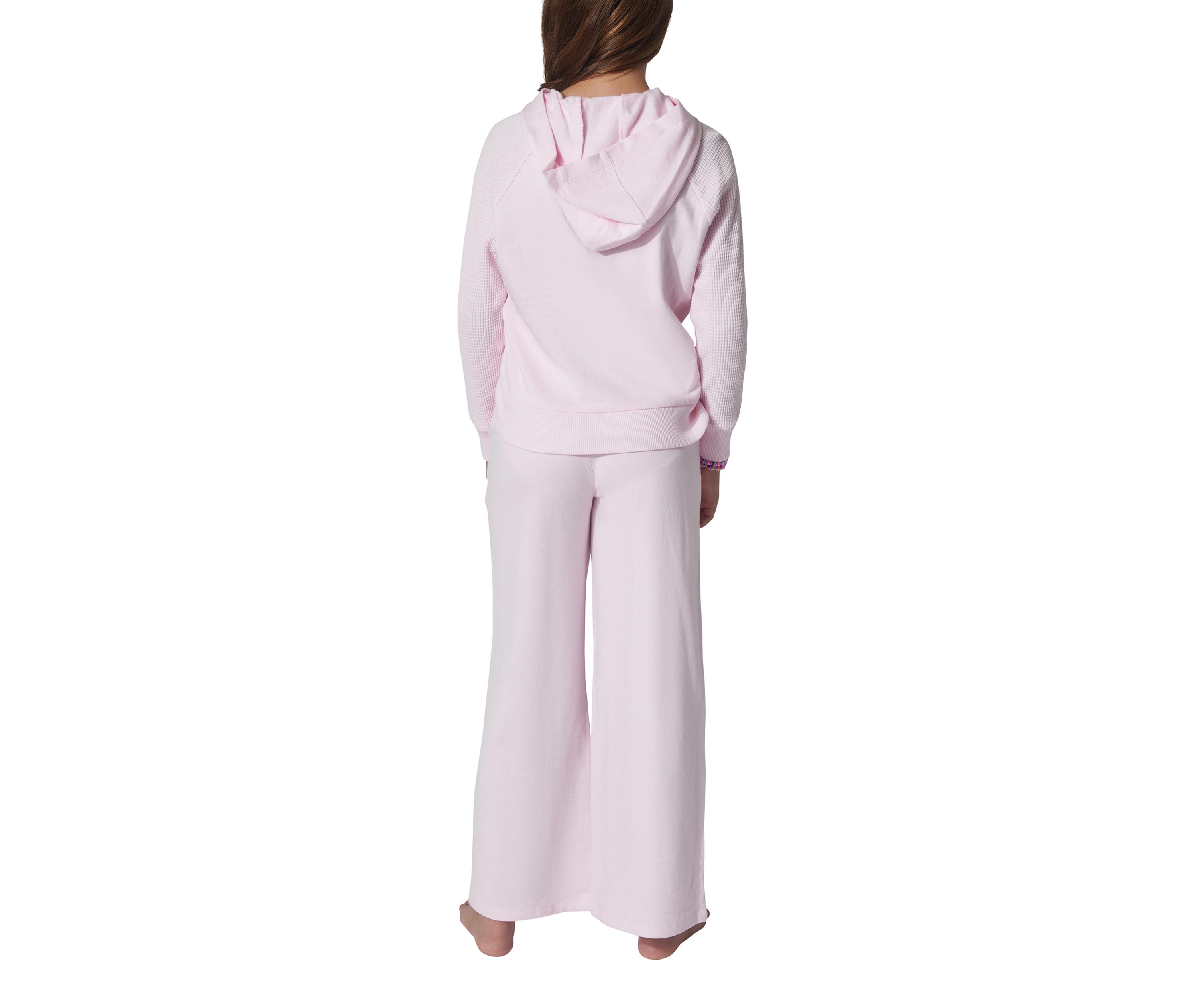 Girls 7-16 Comfy Cutie Brushed Terry Waffle Set 